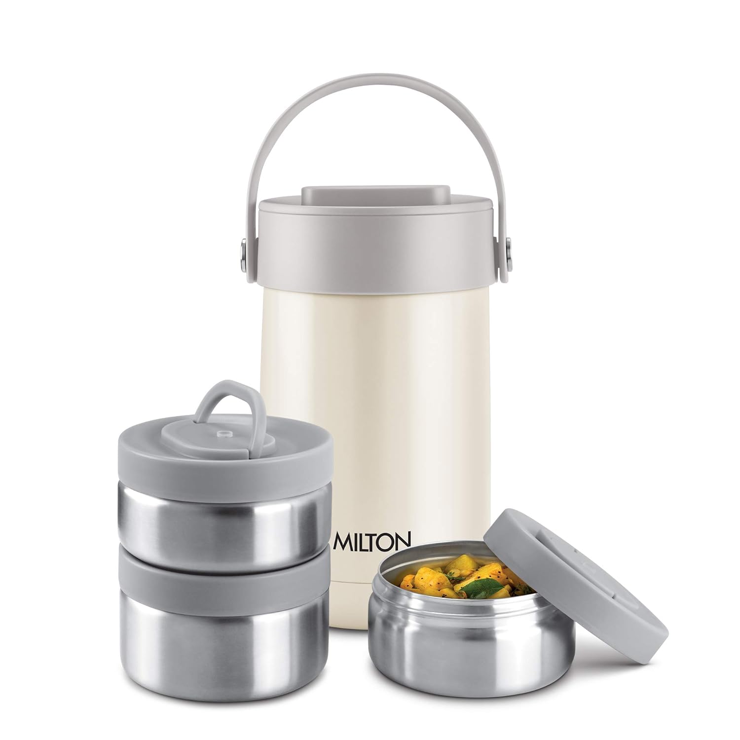 Milton Glamour Thermosteel Stainless Steel Tiffin Box