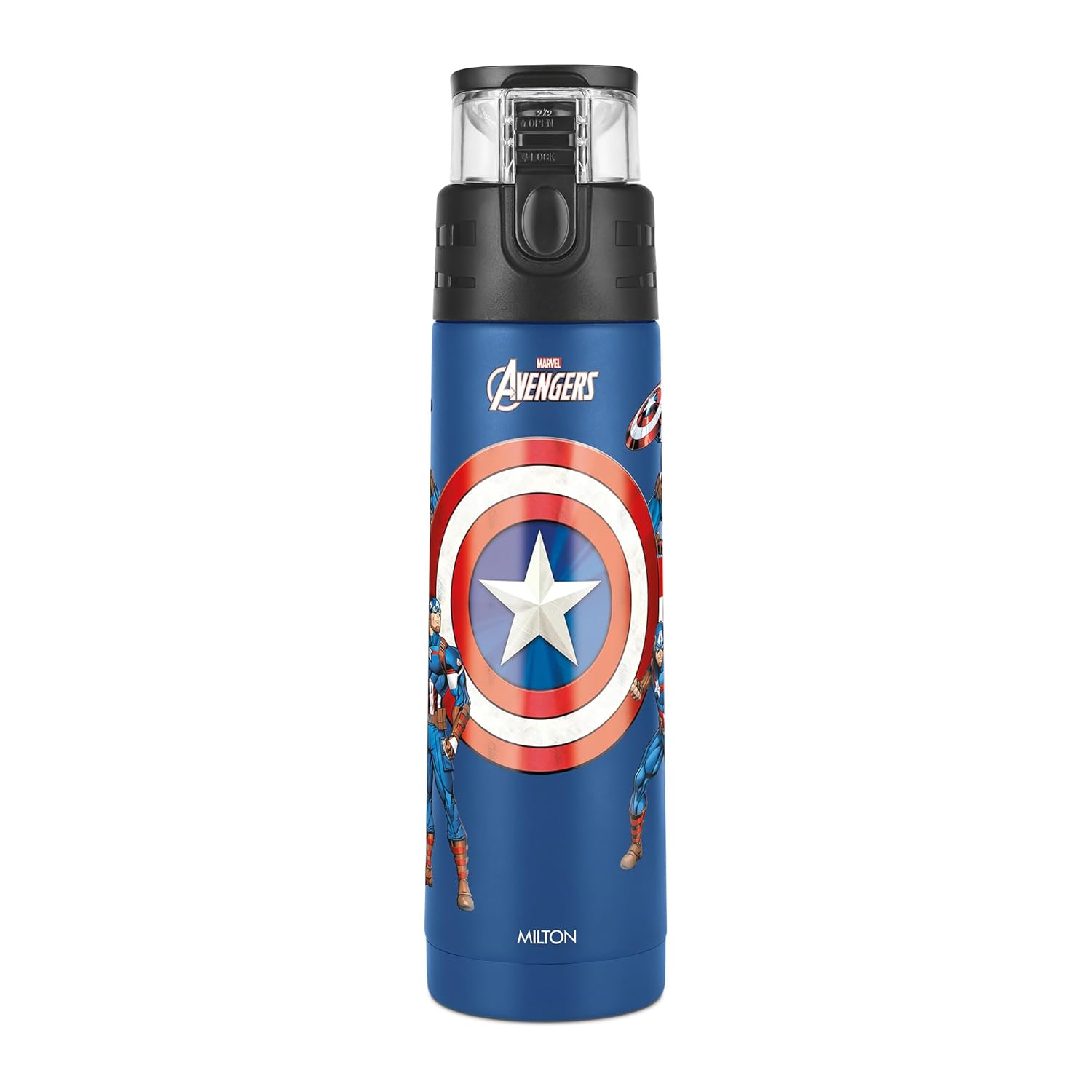 Marvel Mighty Captain America Thermosteel Bottle (Milton)