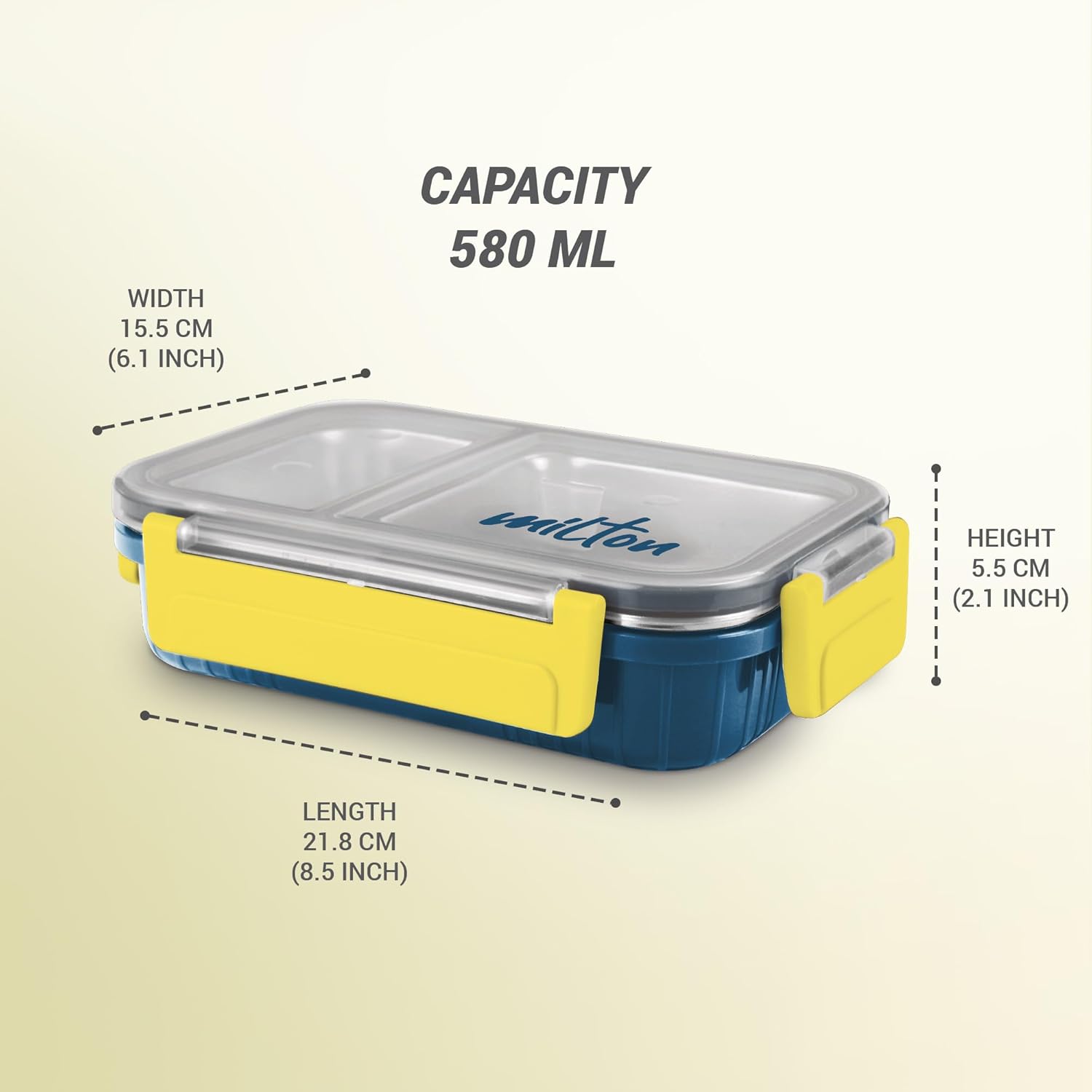 Fun Feast Lunch Box 2 compartments (Milton)