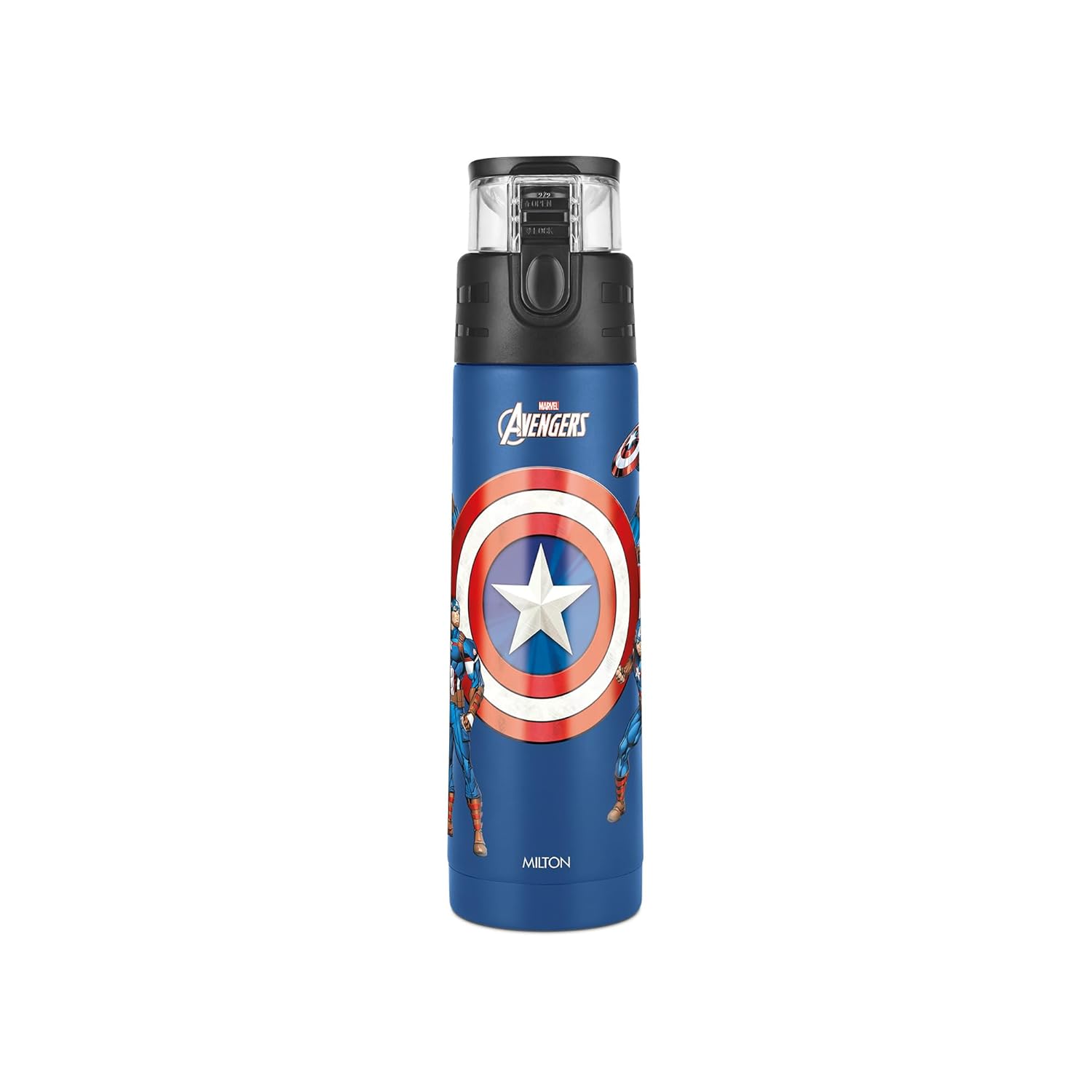 Marvel Mighty Captain America Thermosteel Bottle (Milton)