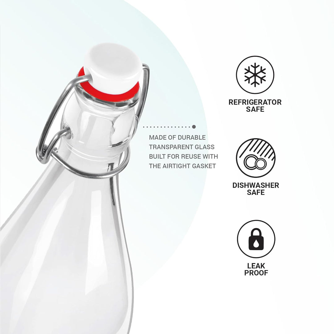 Aqua Delite Glass Bottle