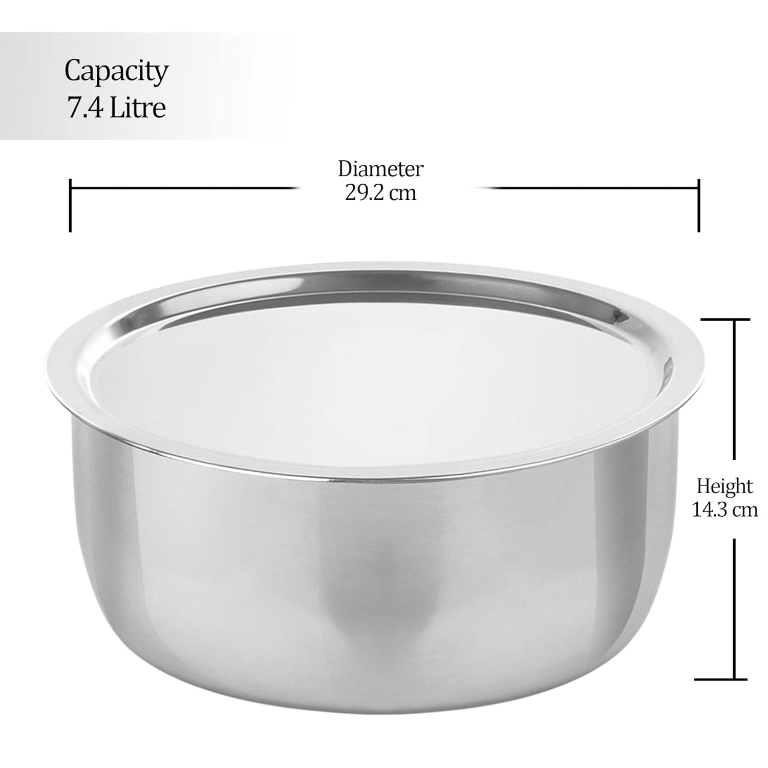 Tope With Lid - Triply (Milton Procook)