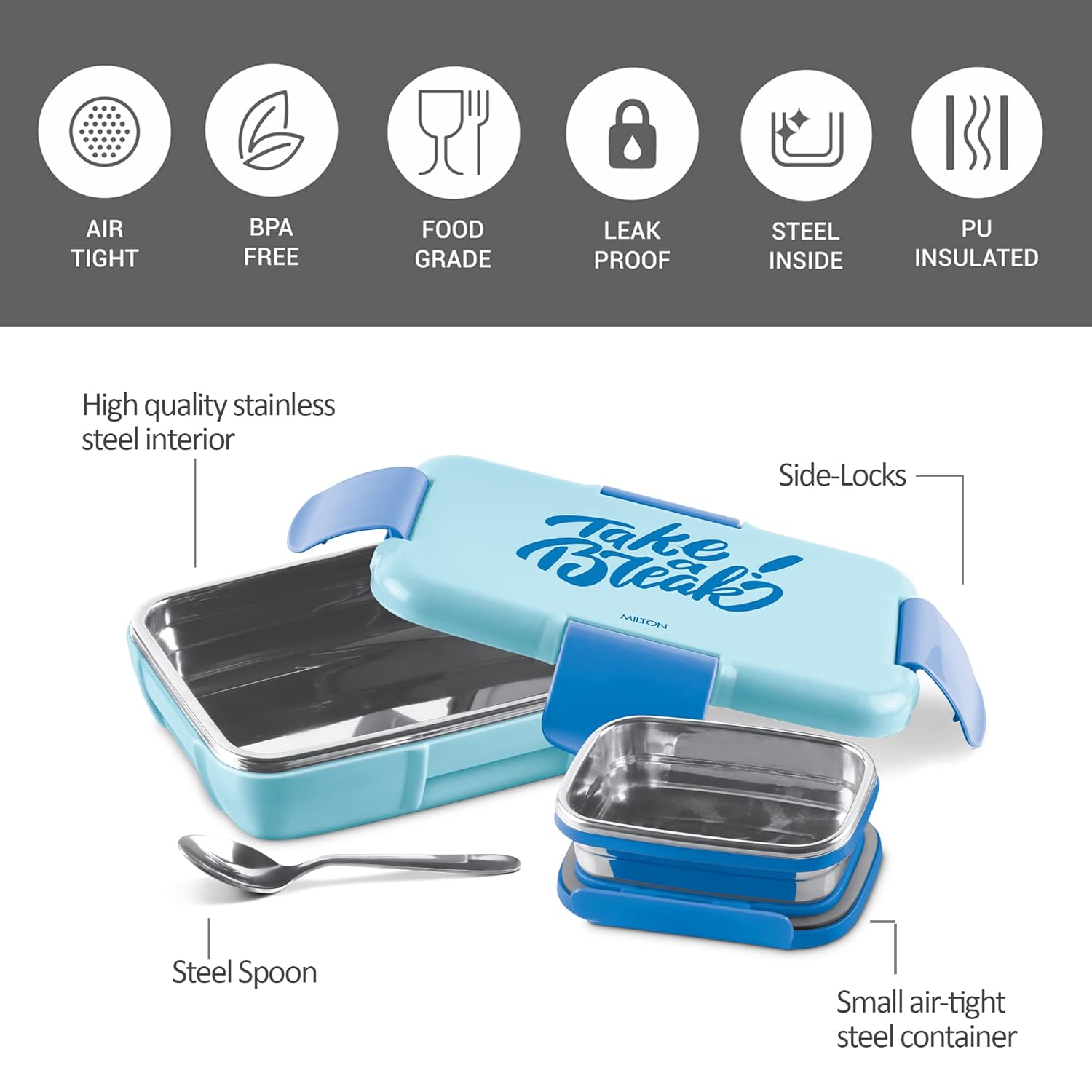 Snap Lock Tiffin (Milton)