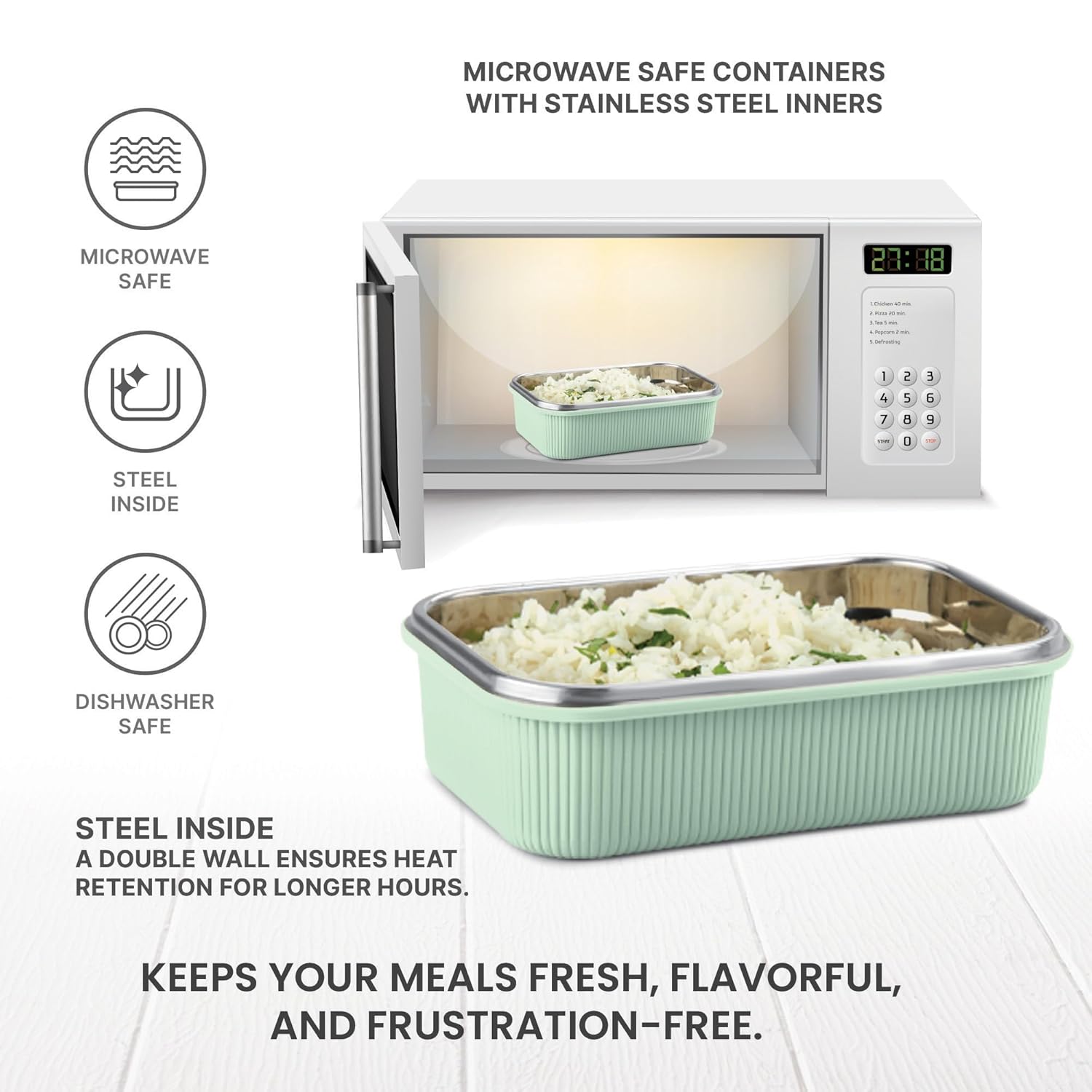 Cool Touch Rectangular Container