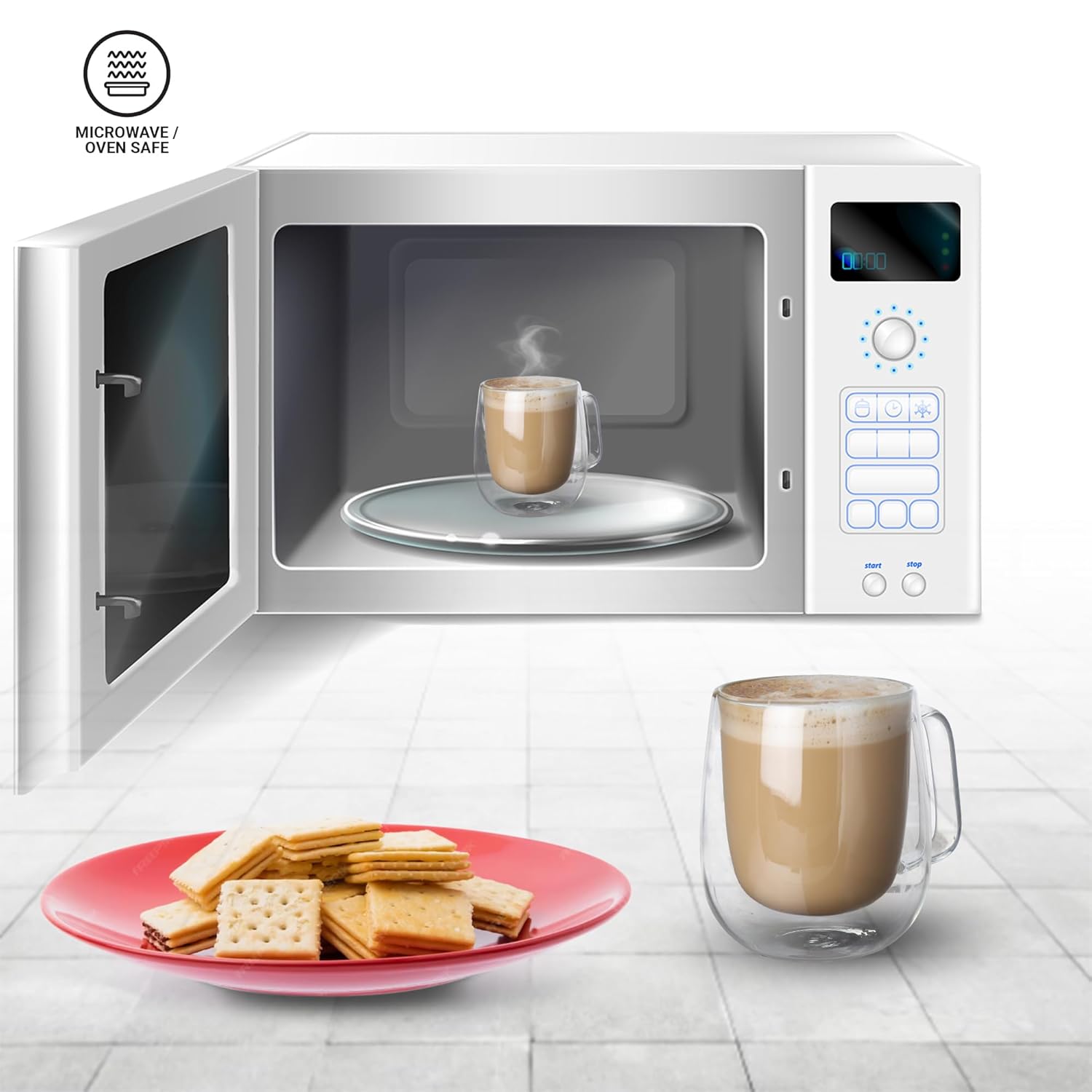 Halo Double Wall Mug (Treo by Milton)