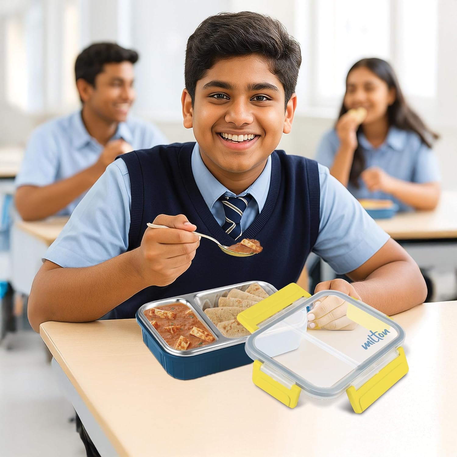 Fun Feast Lunch Box 2 compartments (Milton)