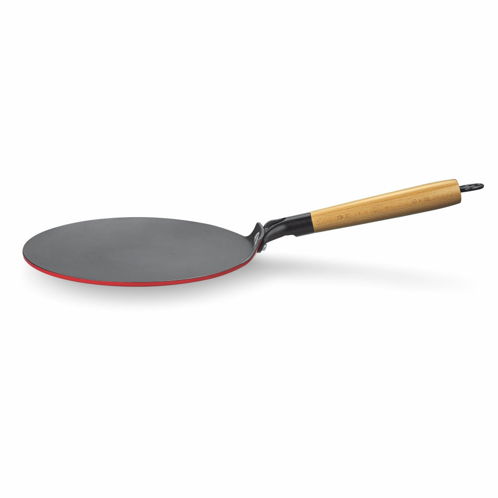 Cast Iron Concave Tawa with Enamel Coating (Milton Procook)