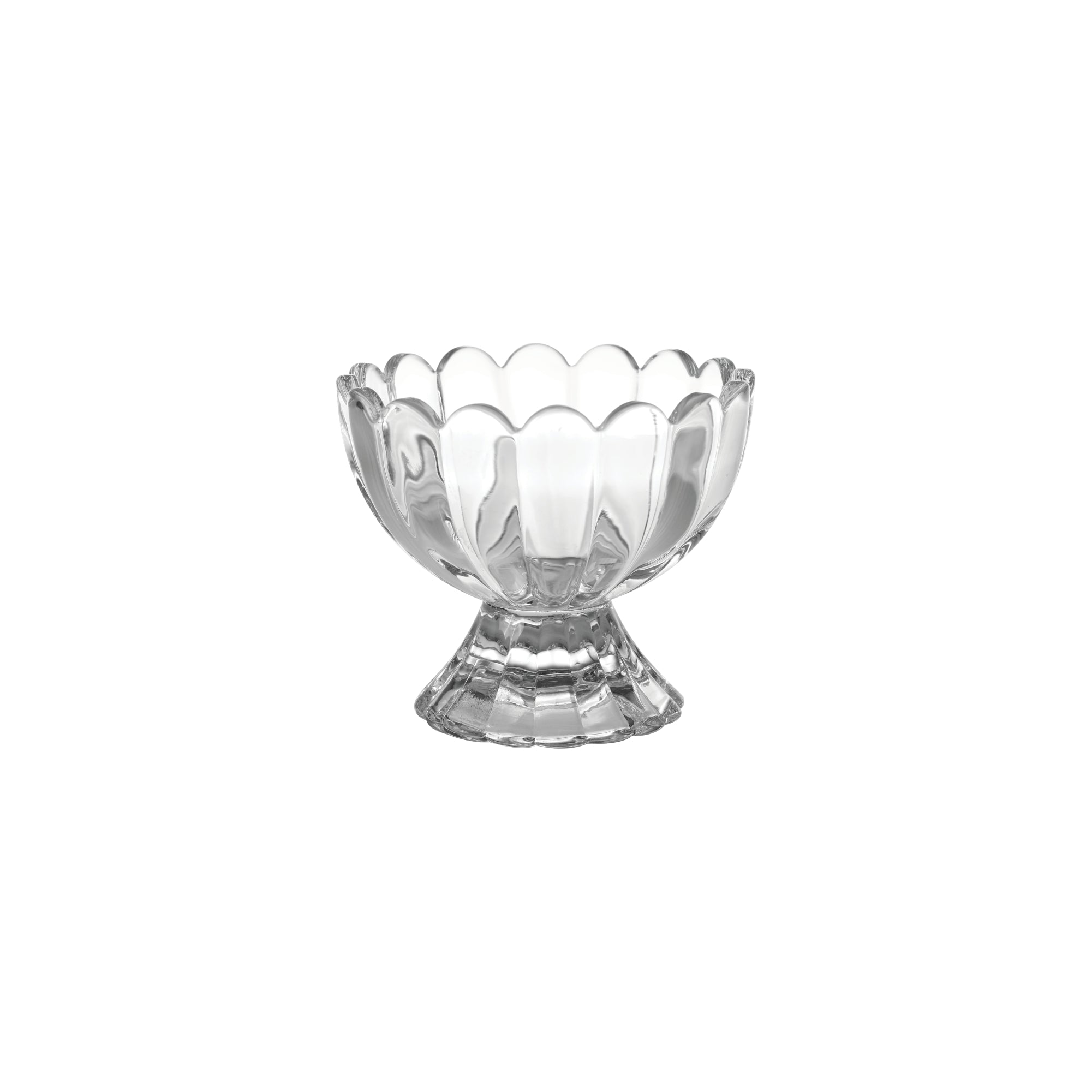 Floral Glass Bowl