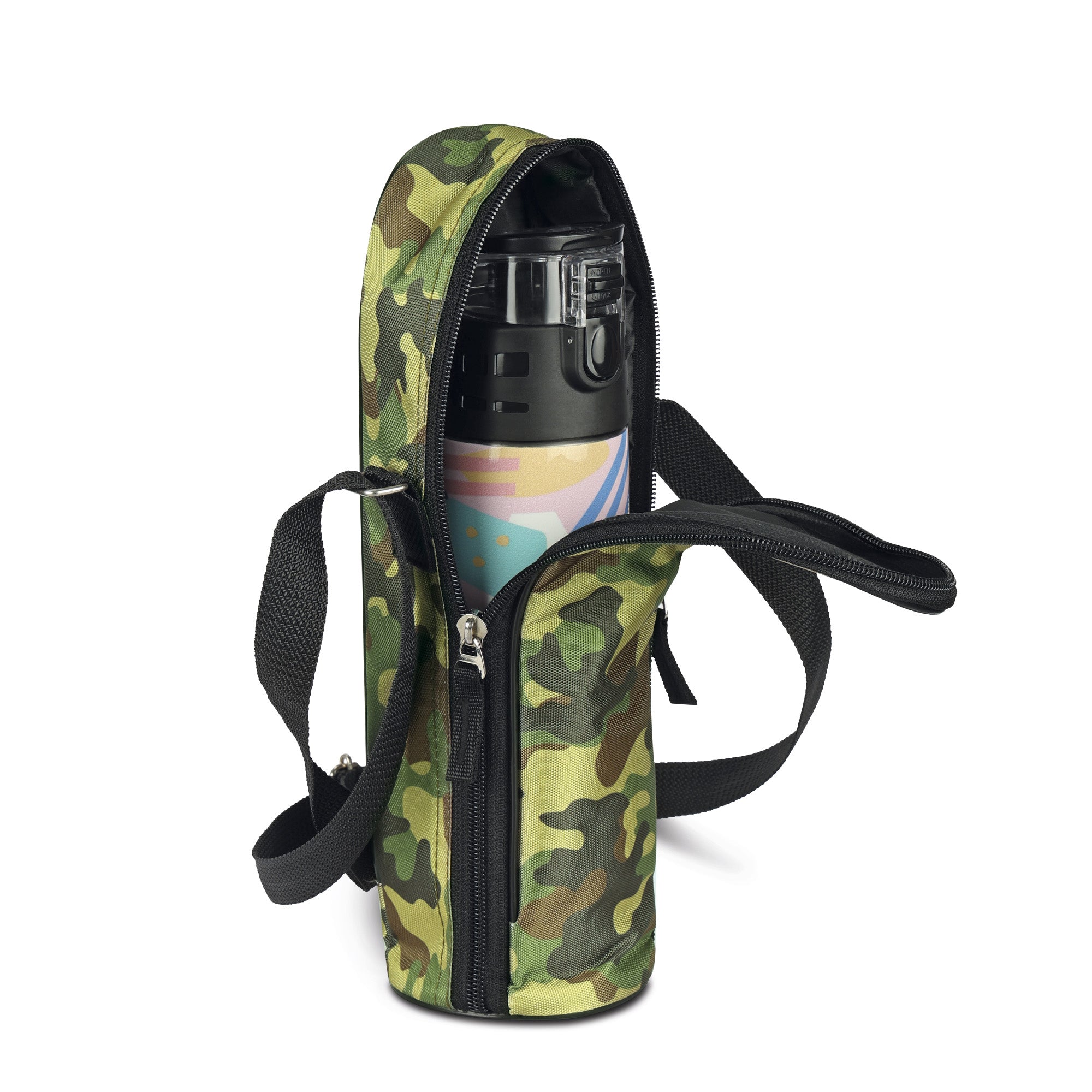 Sling Bottle Bag Jacket - Camouflage (Milton)