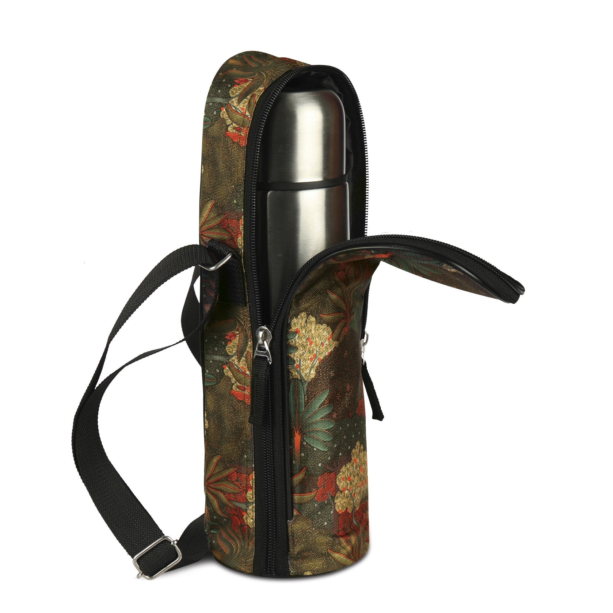 Sling Bottle Bag Jacket - Jungle Bloom (Milton)
