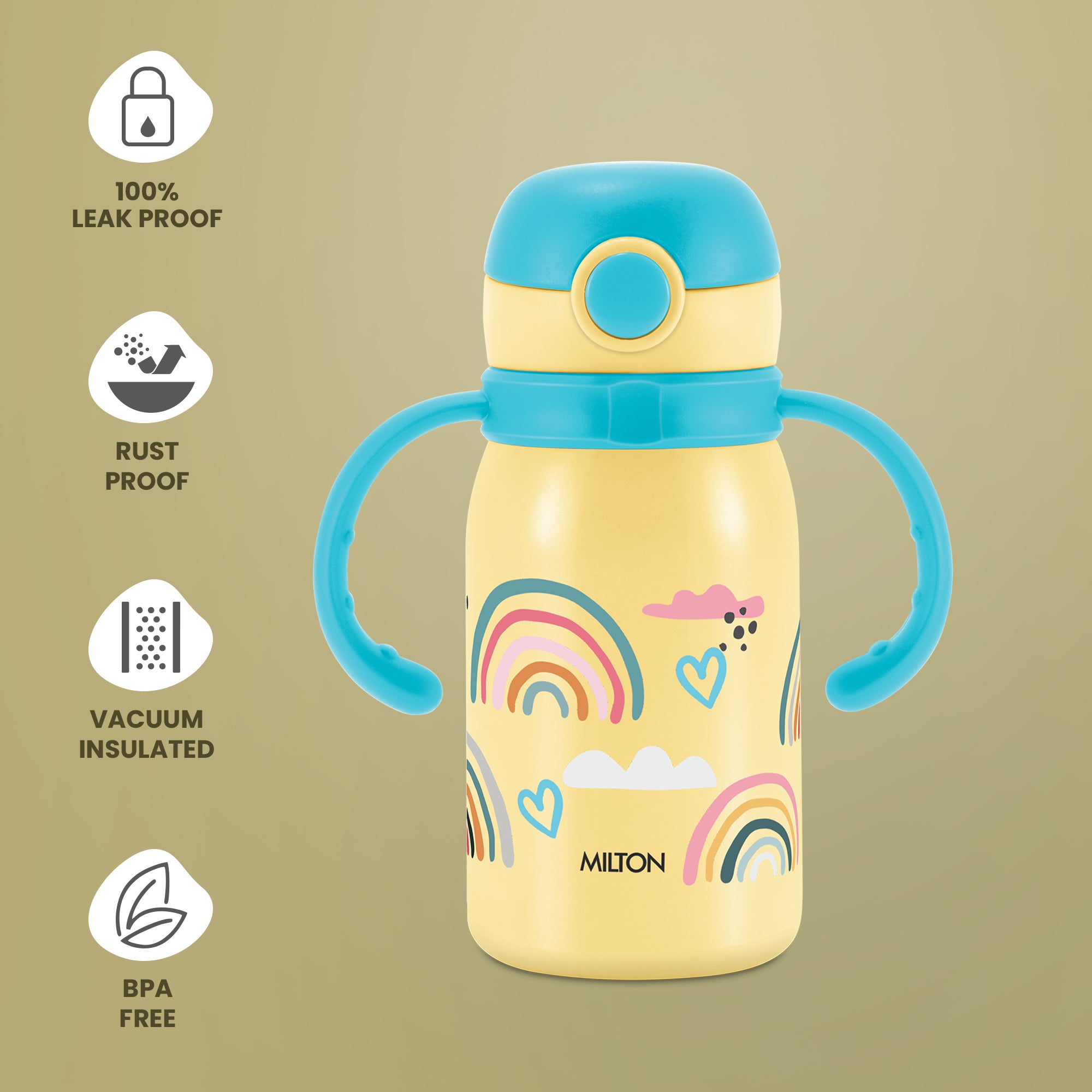 Kiddo Thermosteel Kids Water Bottle (Milton)