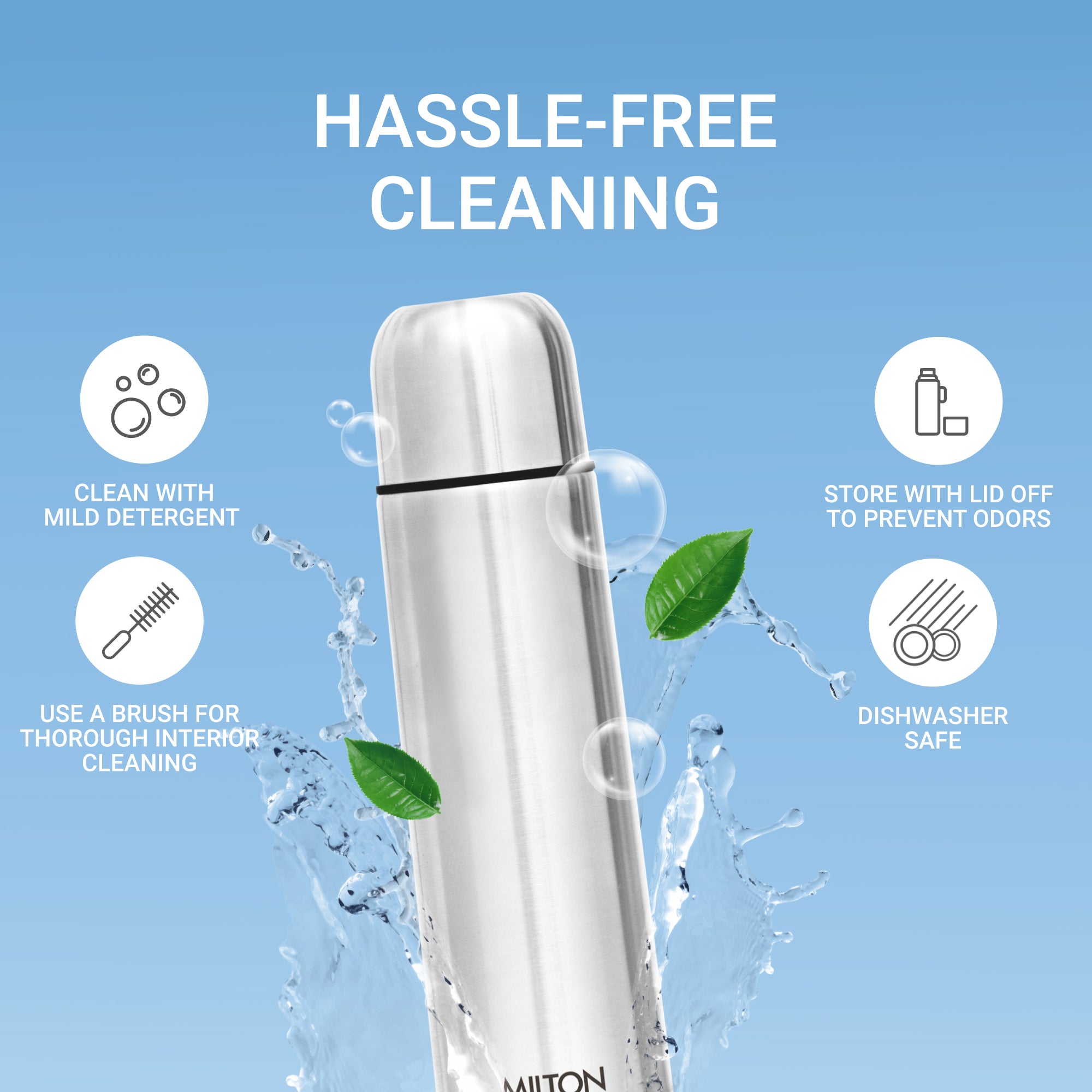 Flip Lid Thermosteel Bottle (Milton)