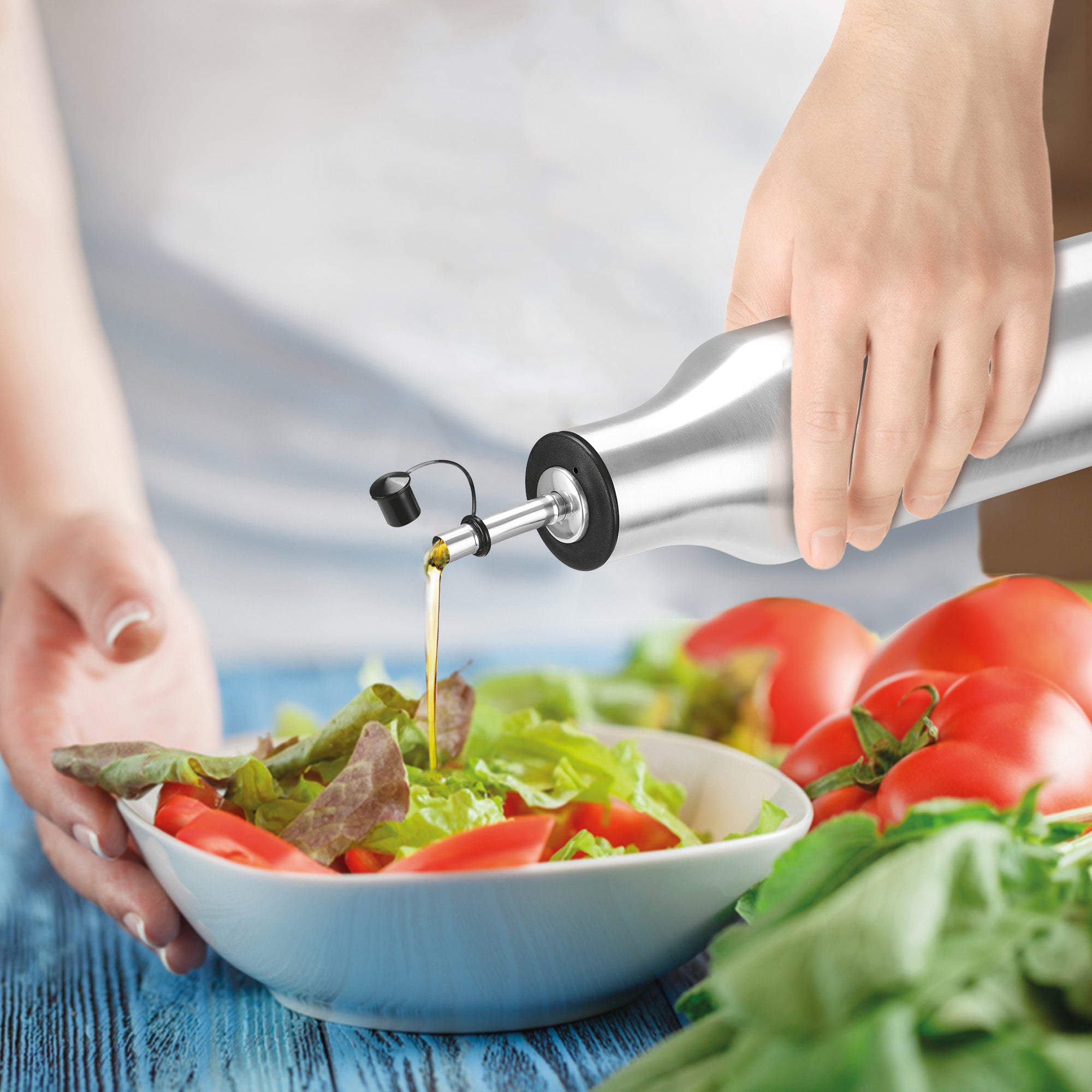 Steel Wellspring Oil Dispenser (Milton)