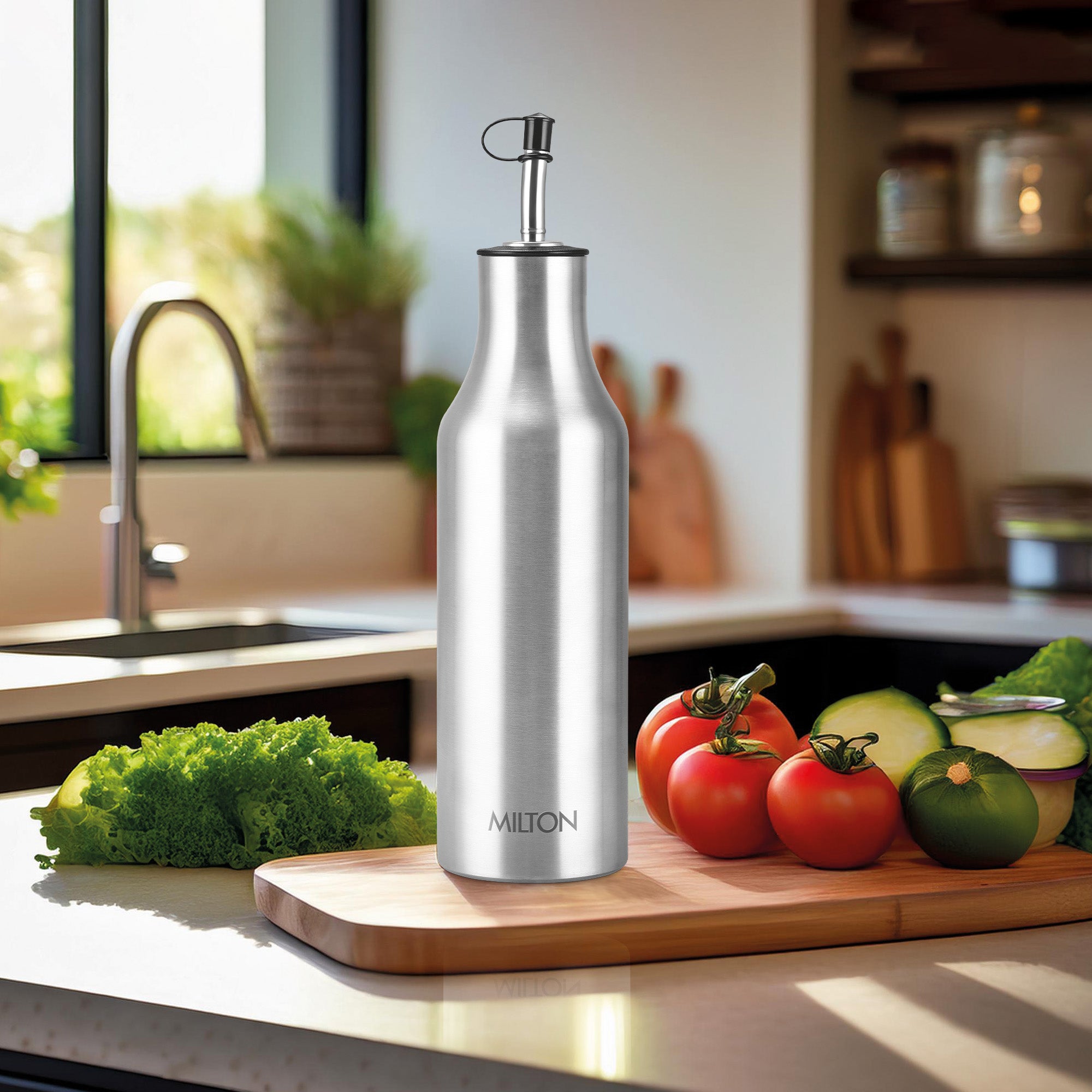 Steel Wellspring Oil Dispenser (Milton)