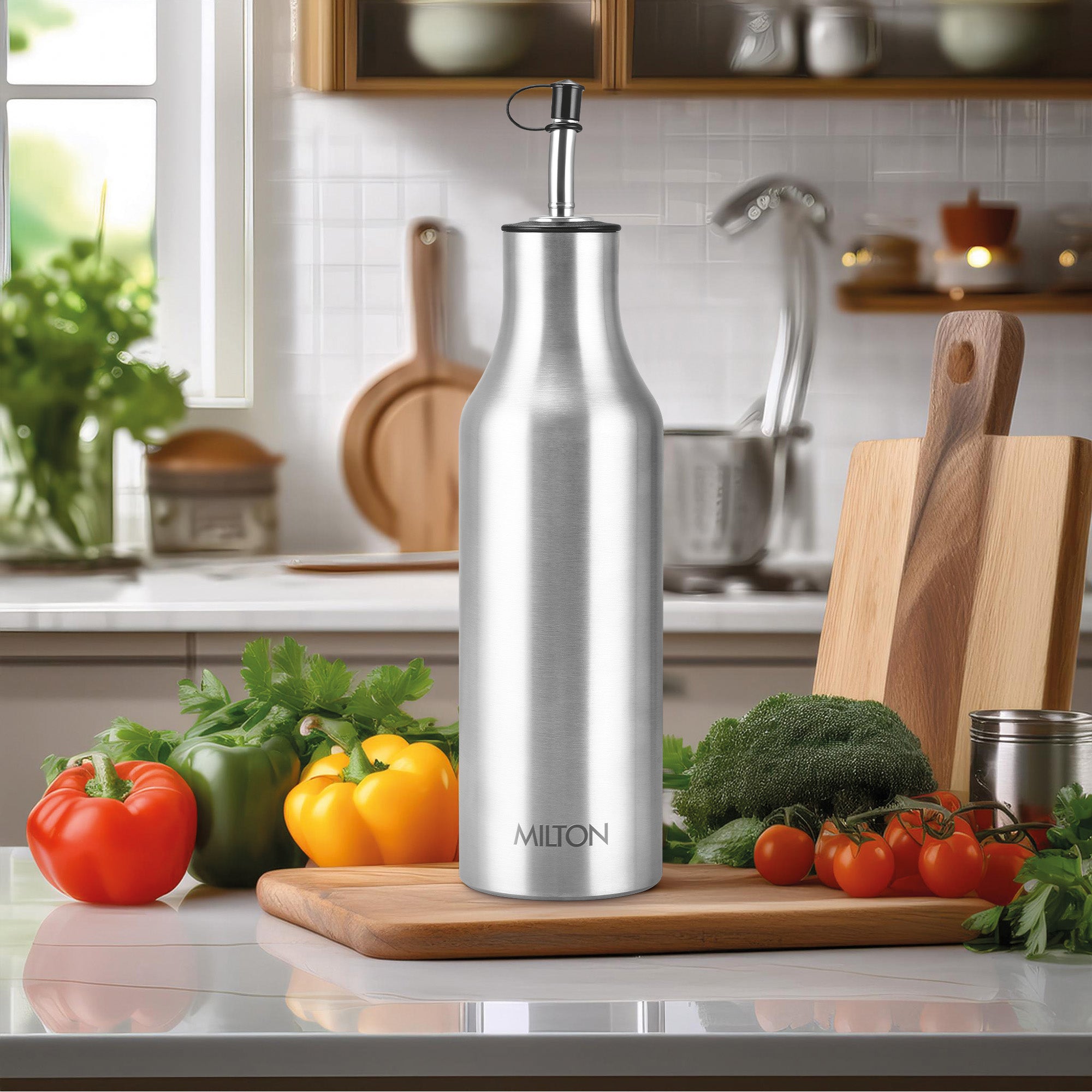 Steel Wellspring Oil Dispenser (Milton)