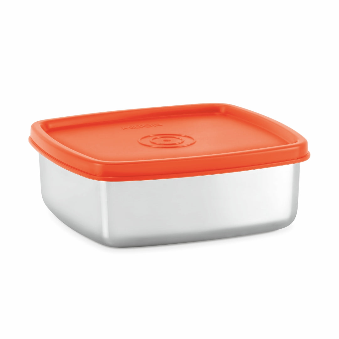 Orange Steel Pro Rectangular Containers by Milton