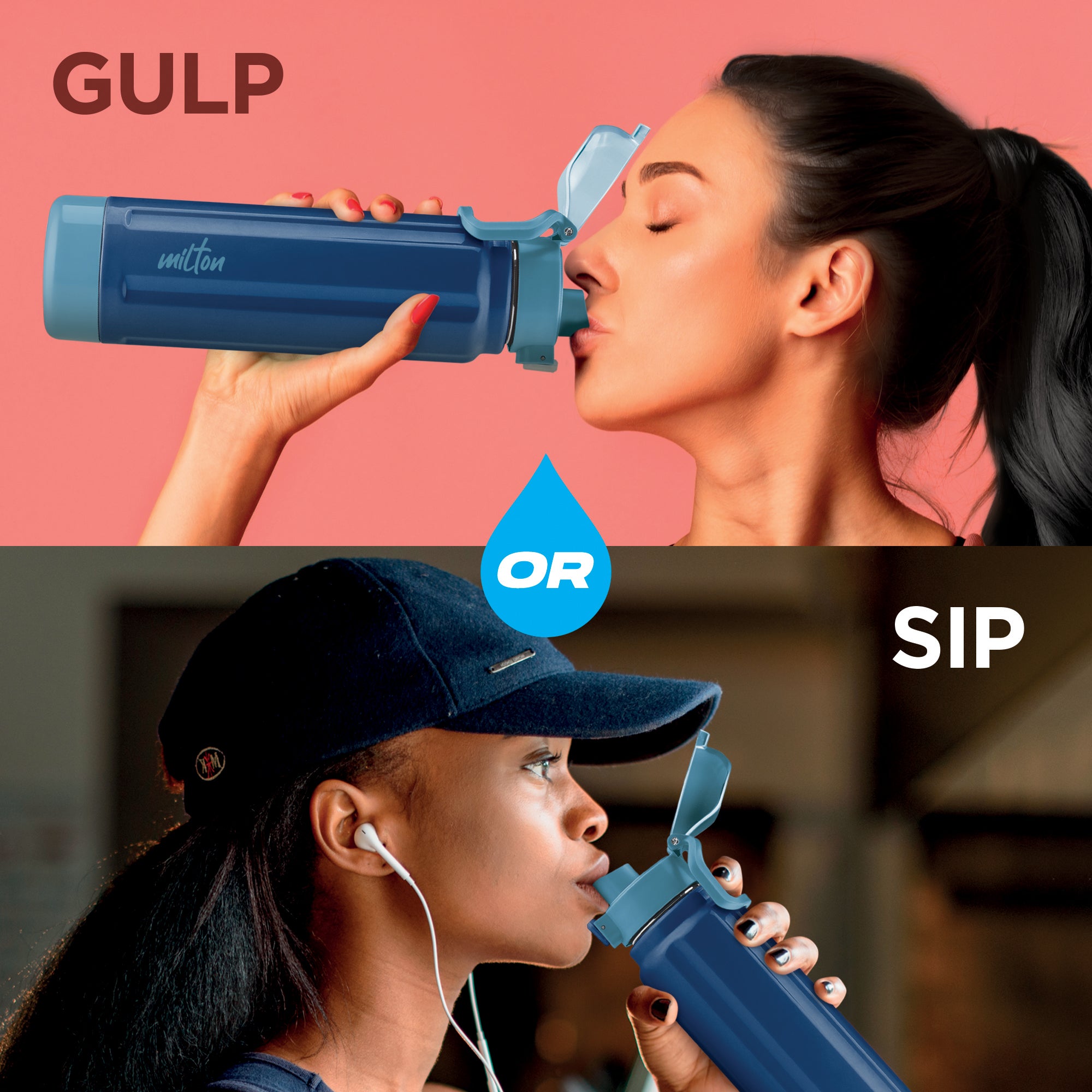 Steel Taurus Water Bottle (Milton)