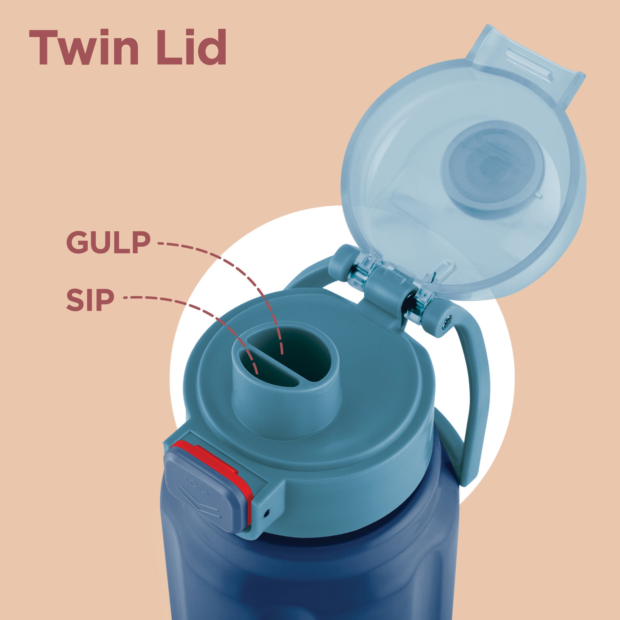 Steel Taurus Water Bottle (Milton)