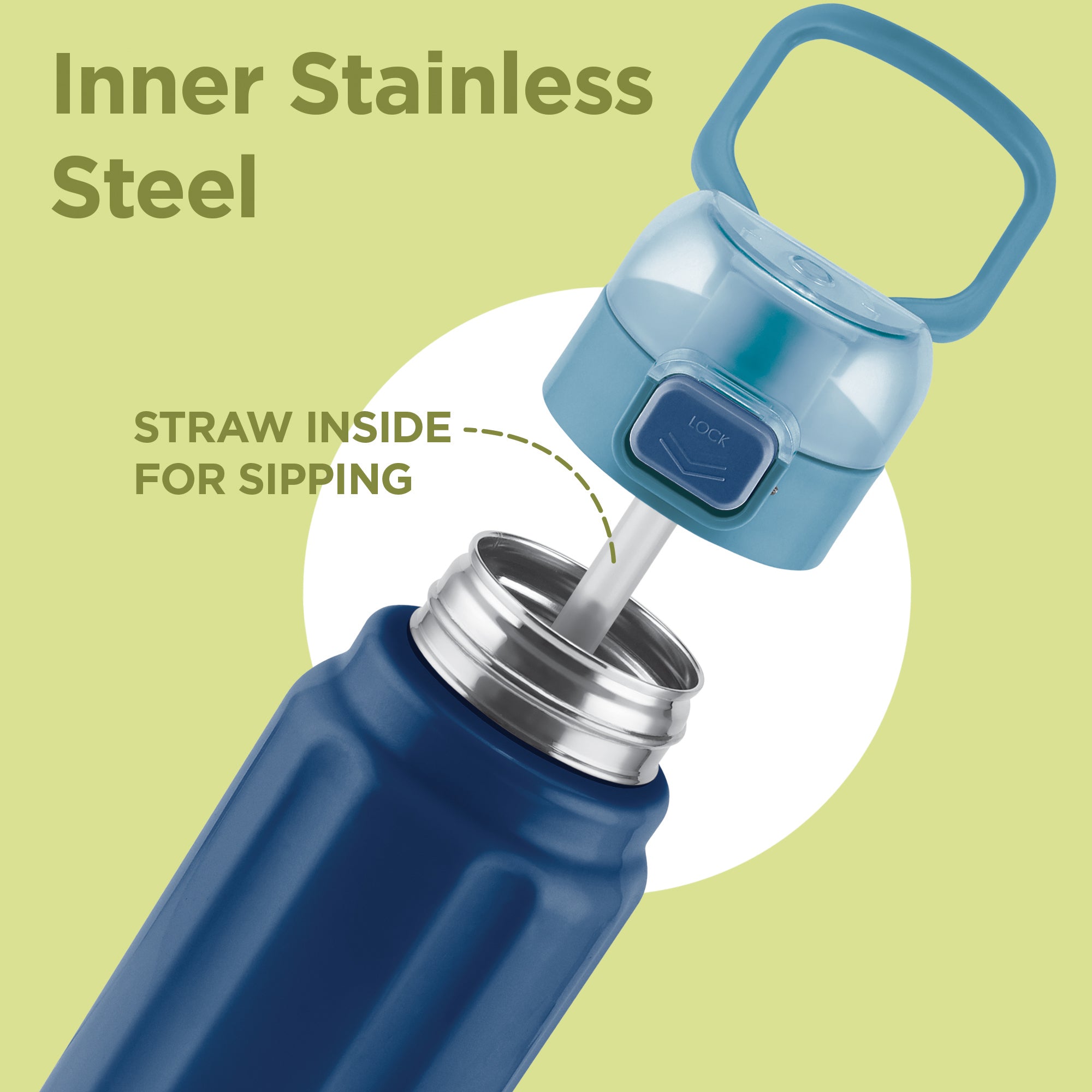 Steel Taurus Water Bottle (Milton)