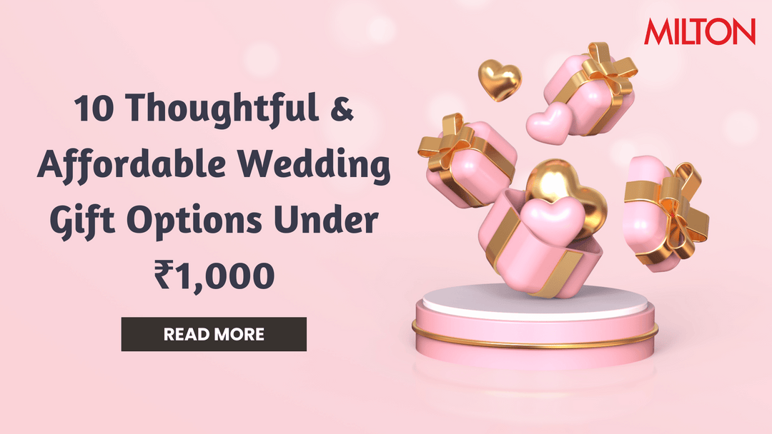 10 Thoughtful & Affordable Wedding Gift Options Under ₹1,000