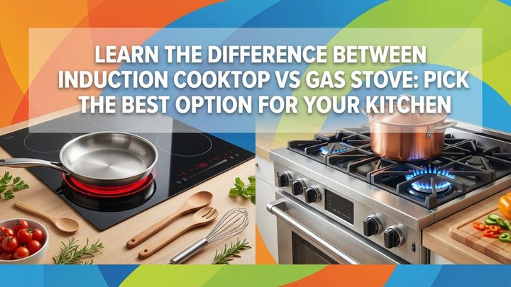 Learn the Difference Between Induction Cooktop vs Gas Stove: Pick the Best Option for Your Kitchen