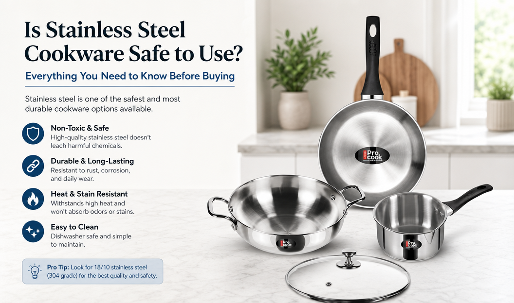 Is Stainless Steel Cookware Safe to Use? Everything You Need to Know Before Buying
