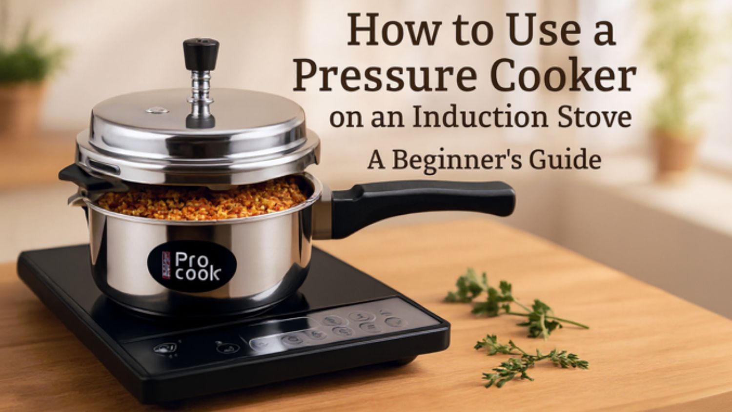 How to Use a Pressure Cooker on an Induction Stove-A Beginner's Guide