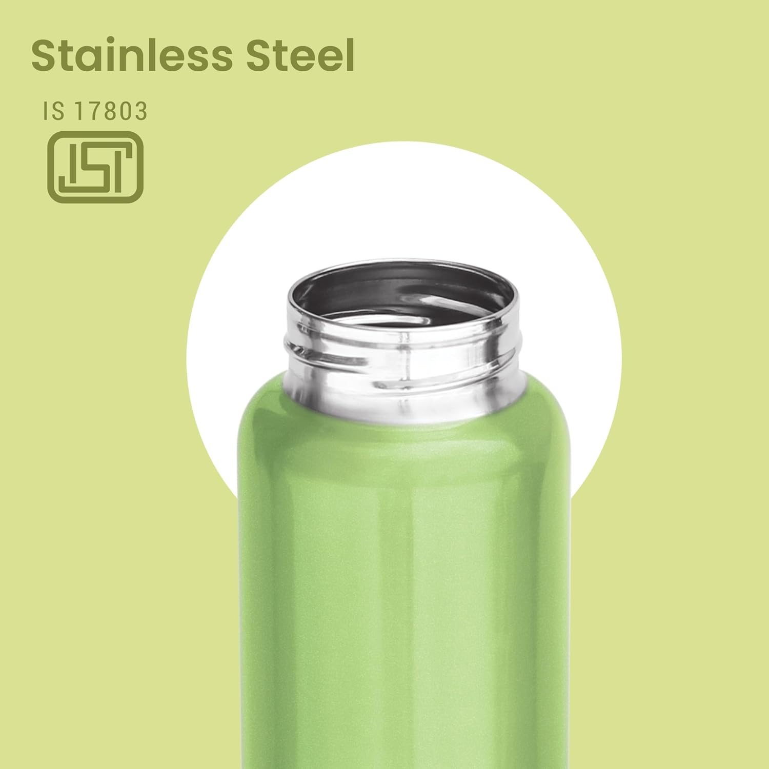 Personalized Aqua Stainless Steel Bottle (Milton)