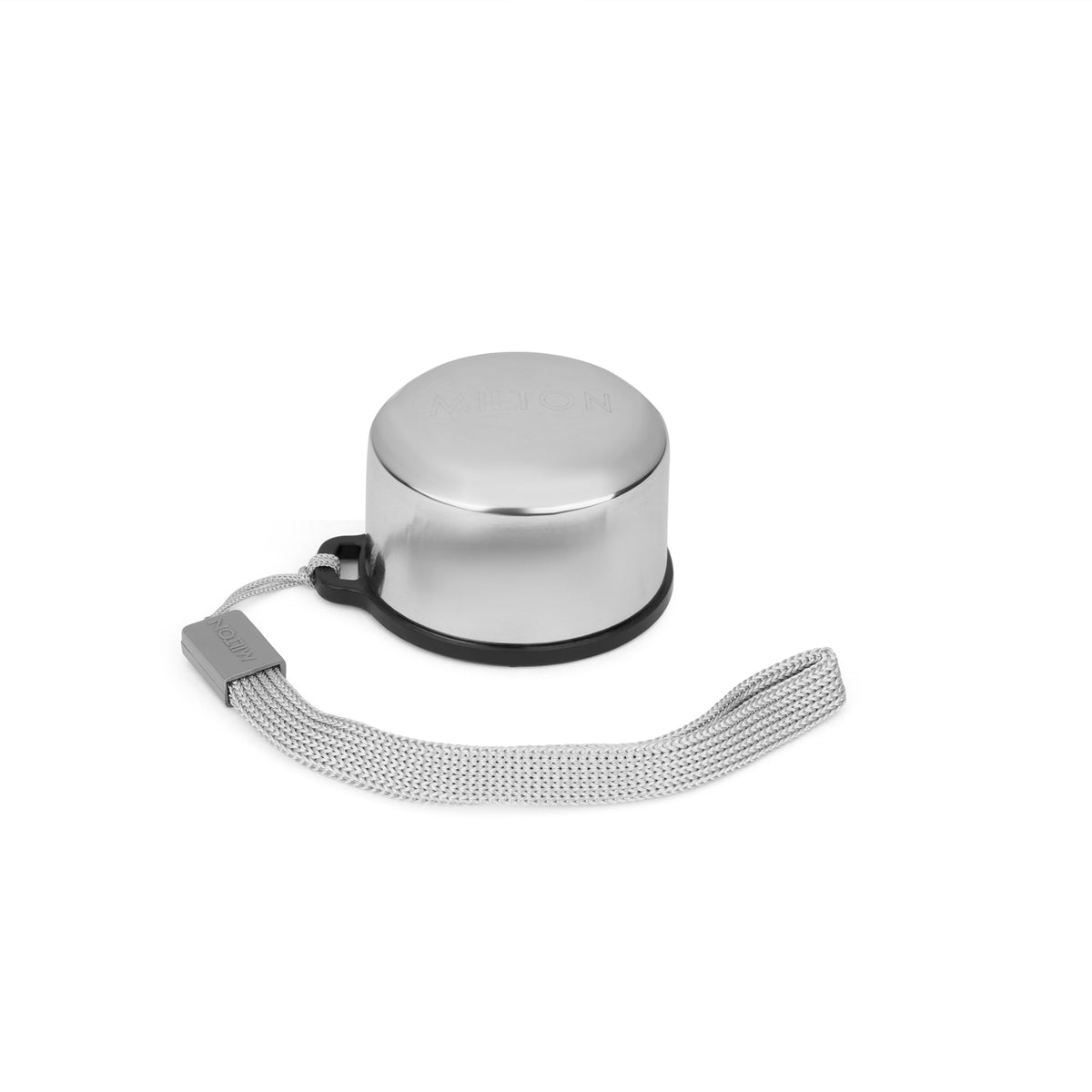 Spare Steel Fit & Hexone Lid SS+PP for 1200ml (Black)