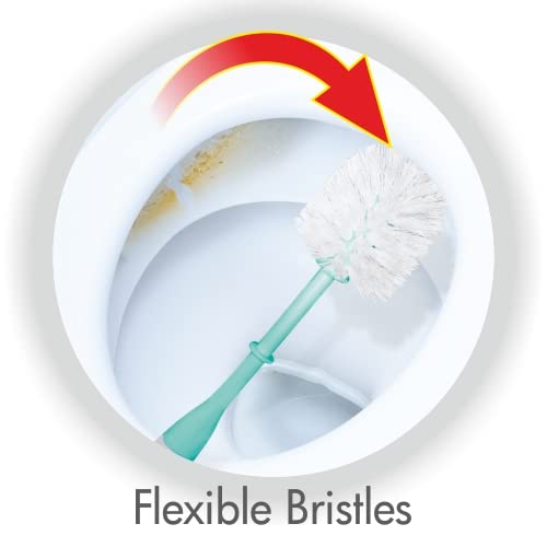 Toilet Brush with Caddy Round (Spotzero by Milton)