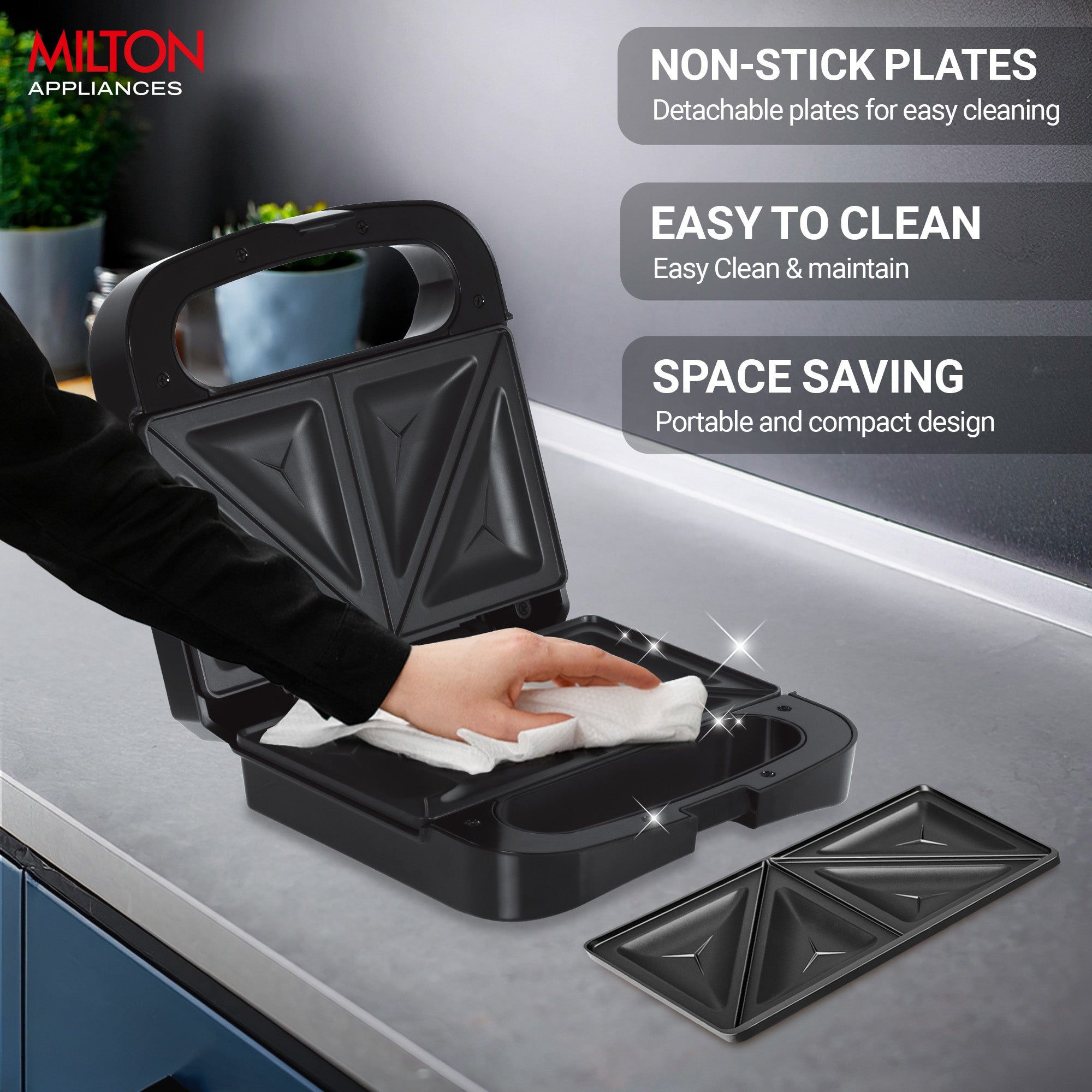 Sandwich Maker HSM011 (Milton)
