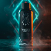 Black Panther Wakanda Forever 3D Print Thermosteel Bottle (Milton)