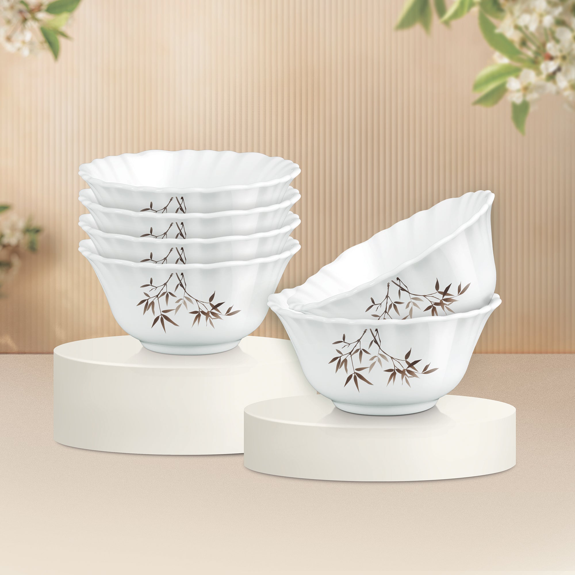 Aurelia Collection 6 Pcs Bowl Set - ARASHI (Treo By Milton)