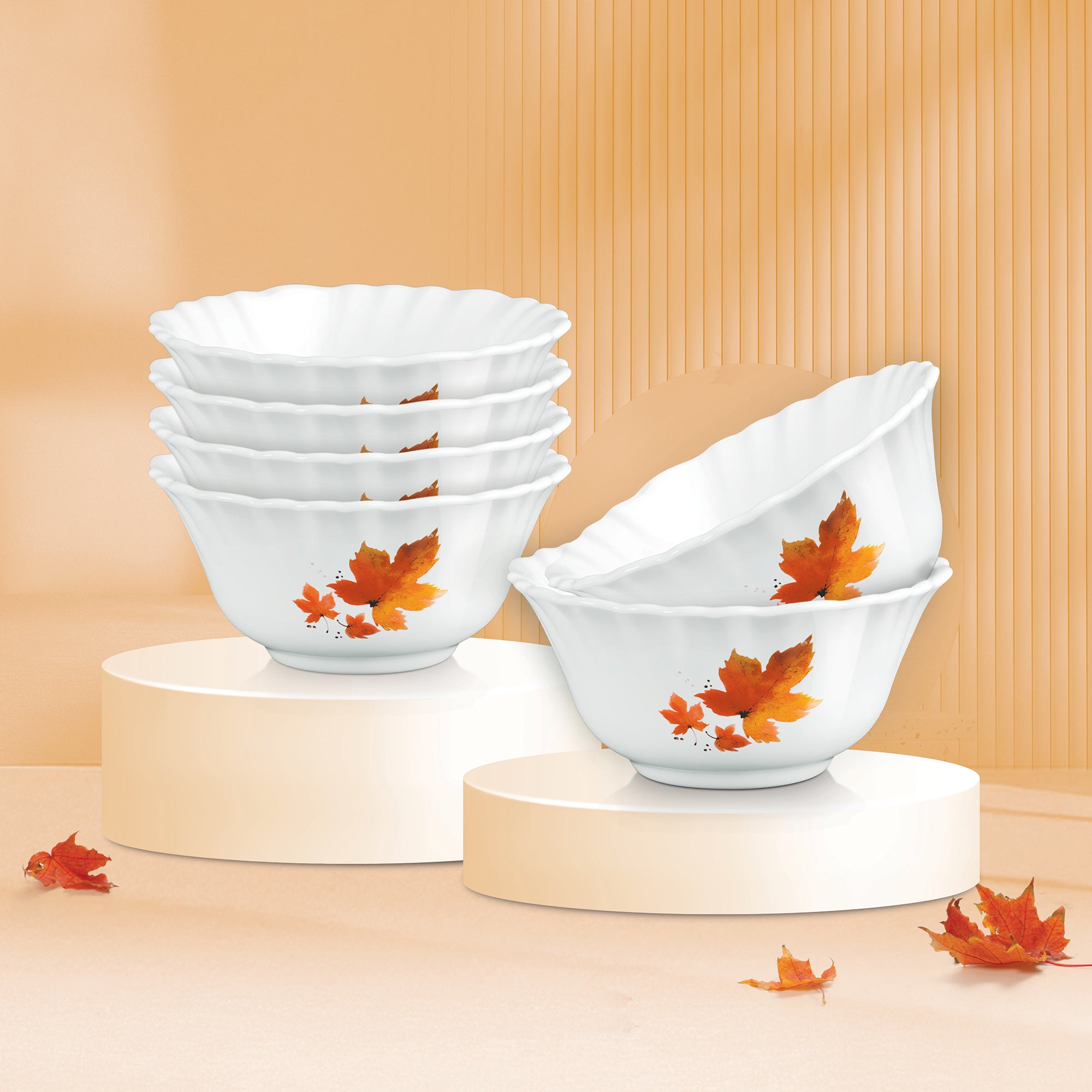 Aurelia Collection 6 Pcs Bowl Set - MAPELLE (Treo By Milton)