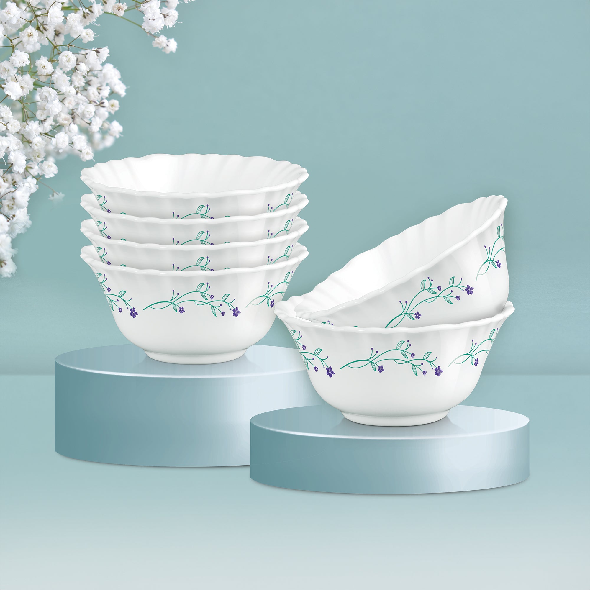 Aurelia Collection 6 Pcs Bowl Set - MUREL (Treo By Milton)
