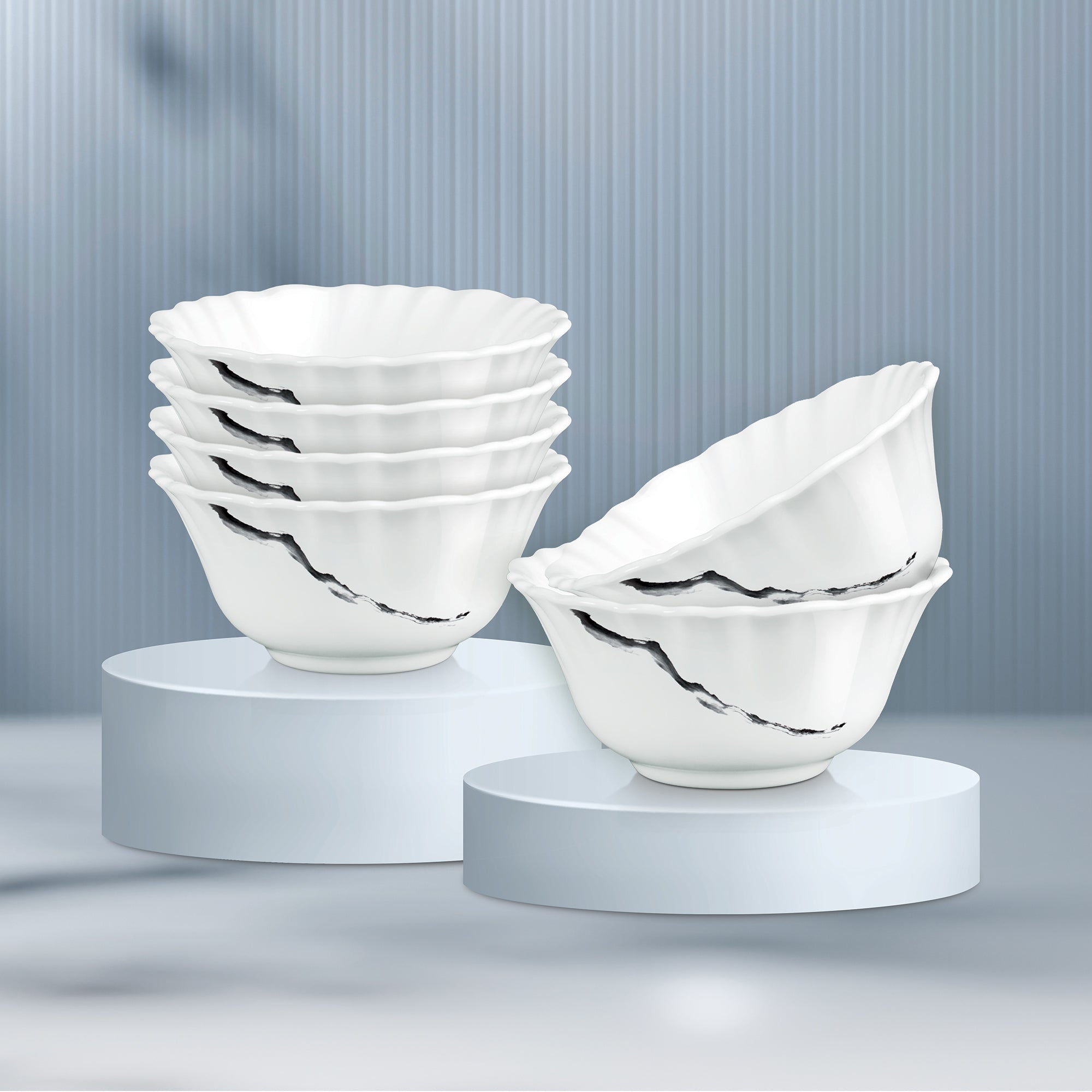 Aurelia Collection 6 Pcs Bowl Set - STRIA (Treo By Milton)