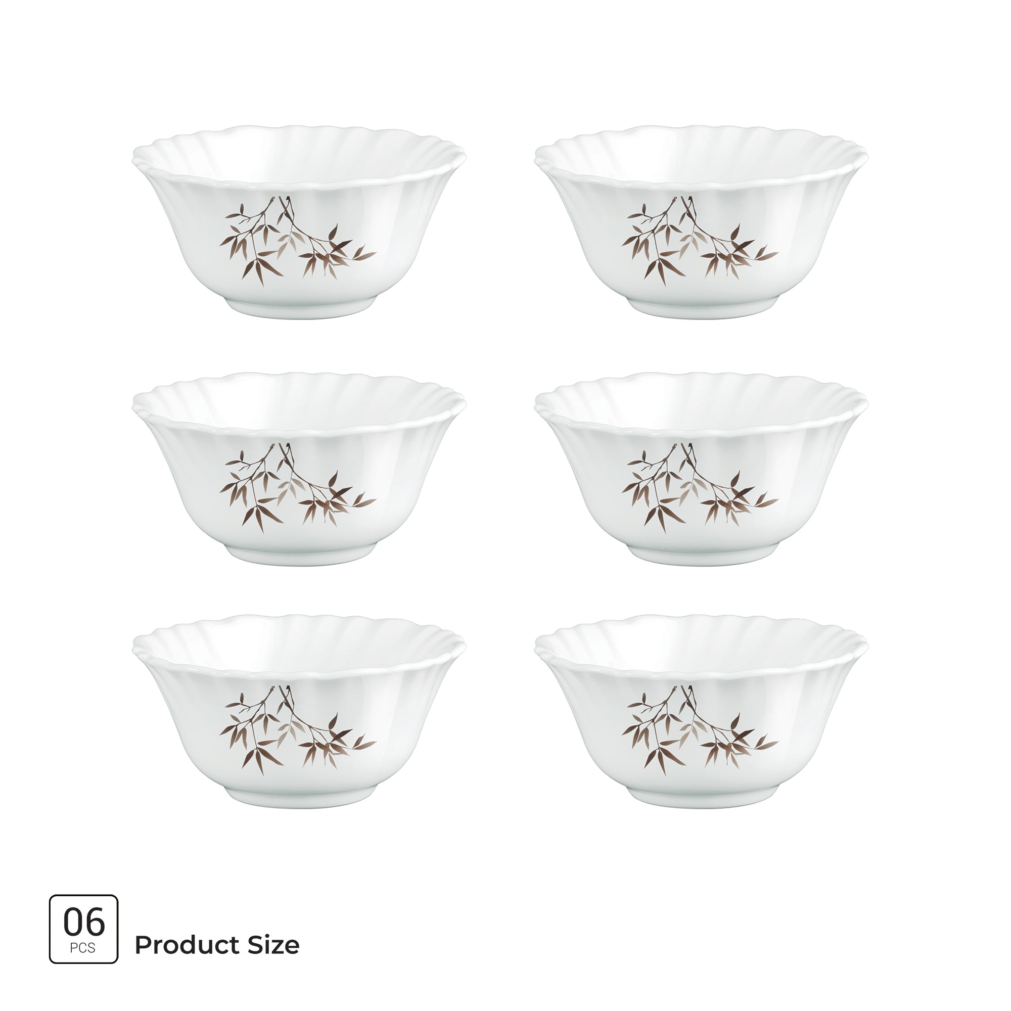 Aurelia Collection 6 Pcs Bowl Set - ARASHI (Treo By Milton)