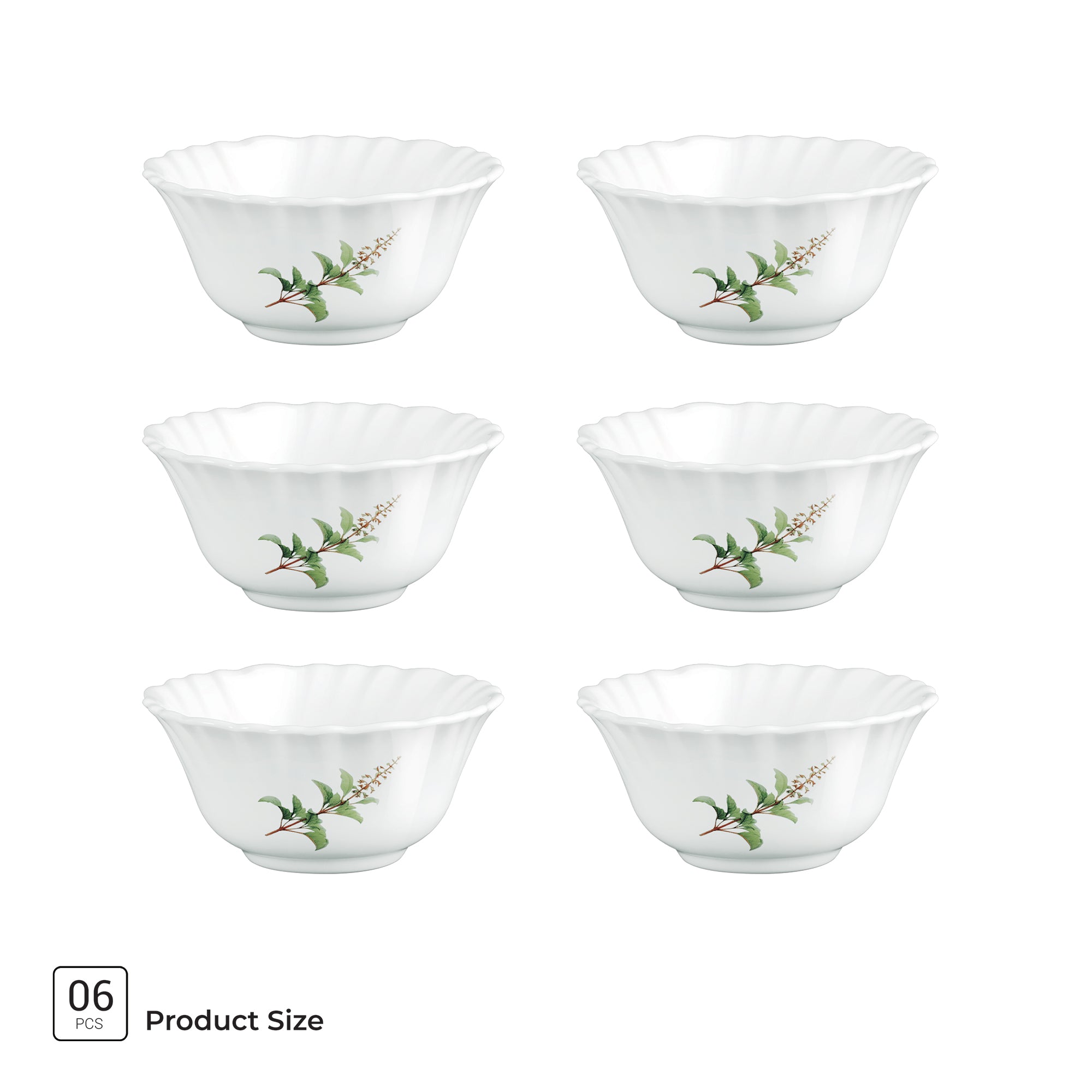 Aurelia Collection 6 Pcs Bowl Set - SAVIRA (Treo By Milton)