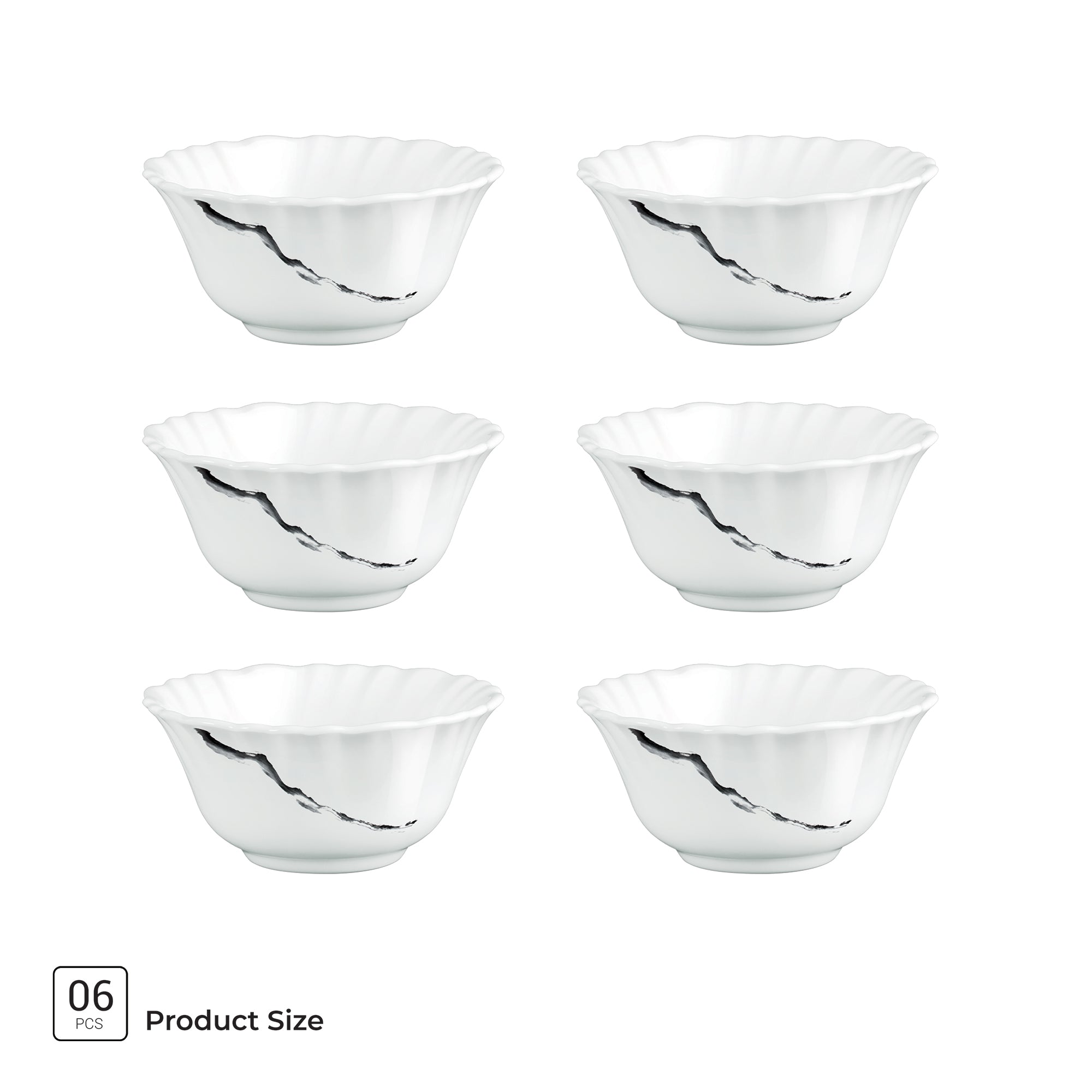 Aurelia Collection 6 Pcs Bowl Set - STRIA (Treo By Milton)