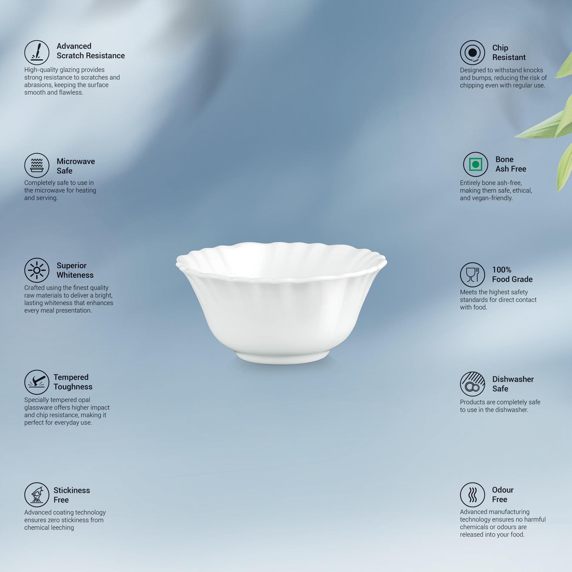 Aurelia Collection 6 Pcs Bowl Set - LAVELLE (Treo By Milton)