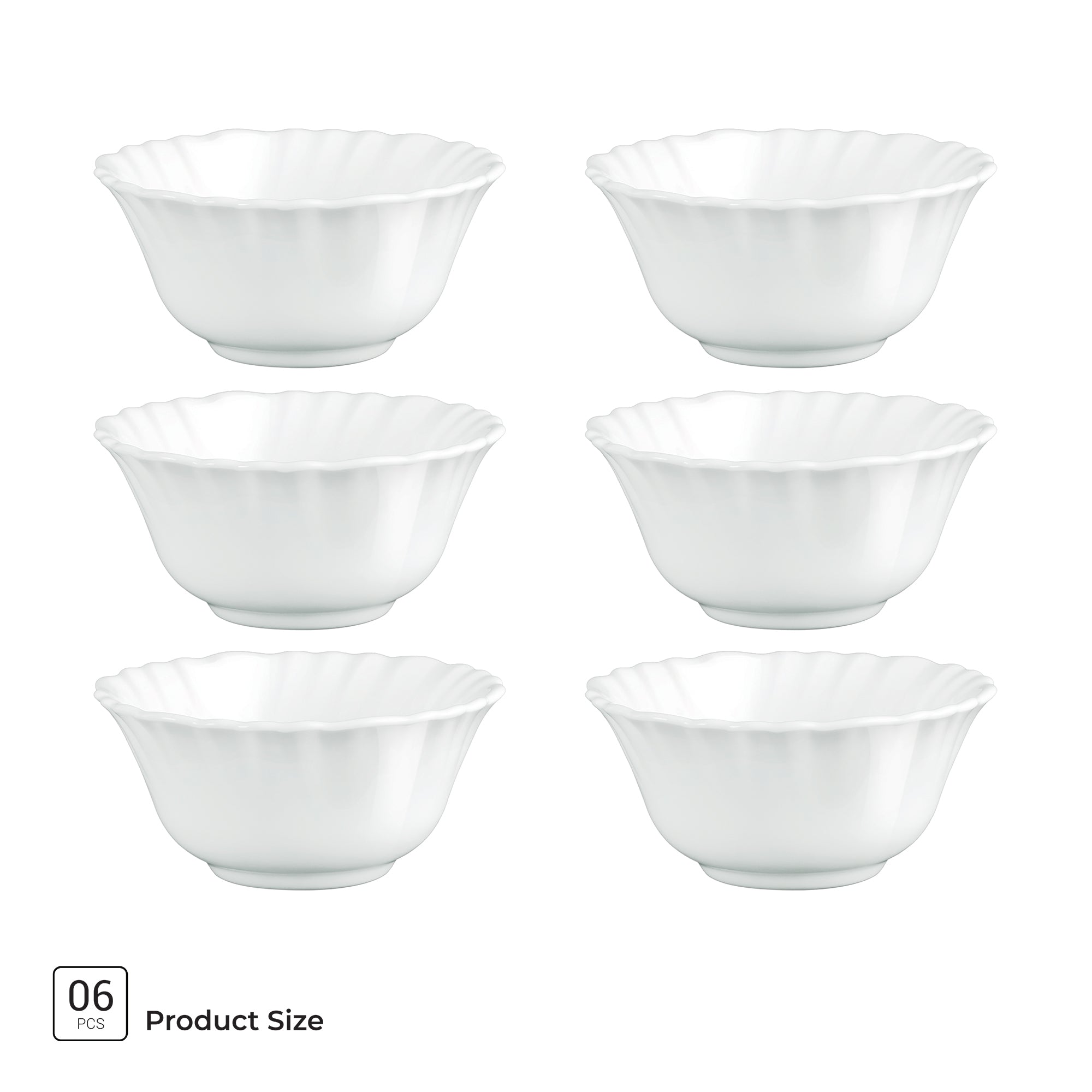 Aurelia Collection 6 Pcs Bowl Set - (Treo By Milton)