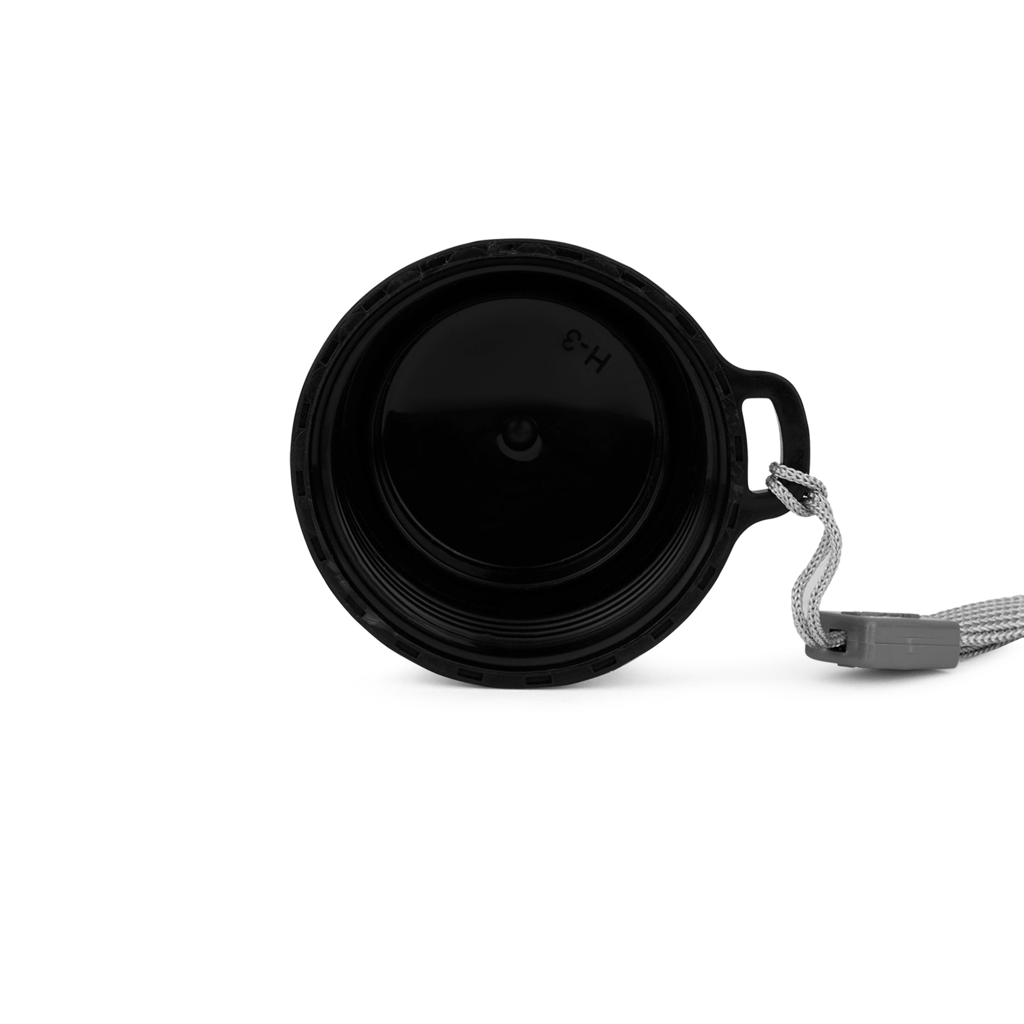 Spare Steel Fit & Hexone Lid SS+PP  for 1200ml (Black)
