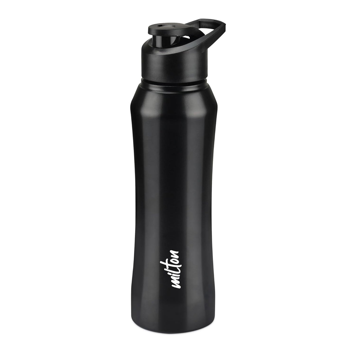 Personalized Comet Stainless Steel Bottle (Milton) - Black / 730 ml