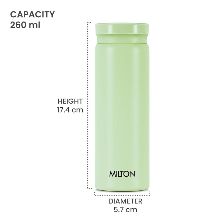 Milton Minimate Thermosteel Bottle Size
