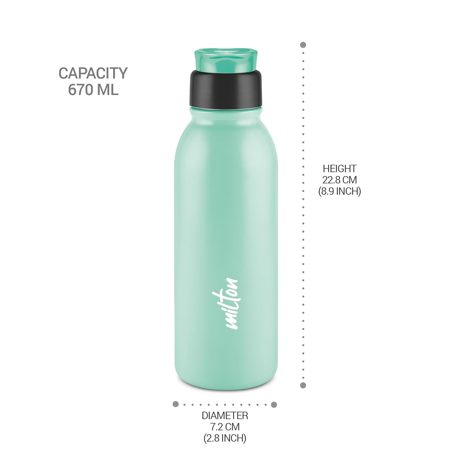 Personalized Caper Water Bottle (Milton)