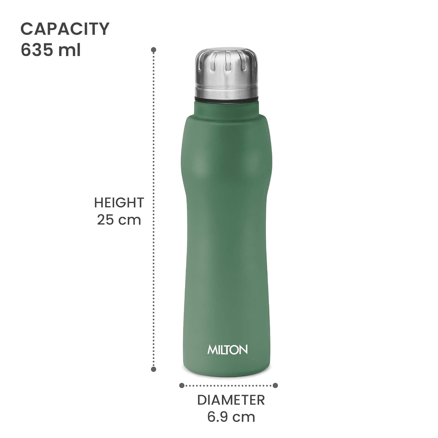 Personalized Elate Stainless Steel Bottle (Milton)