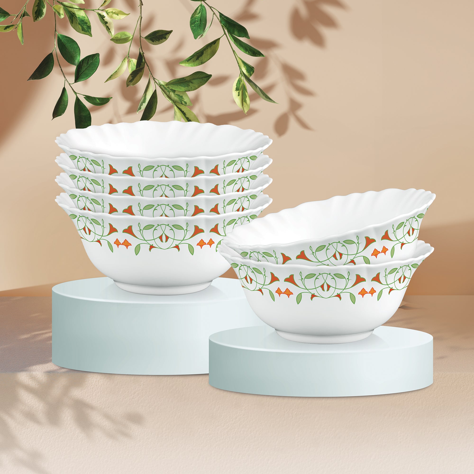 Aurelia Collection 6 Pcs Bowl Set - MEENA (Treo By Milton)