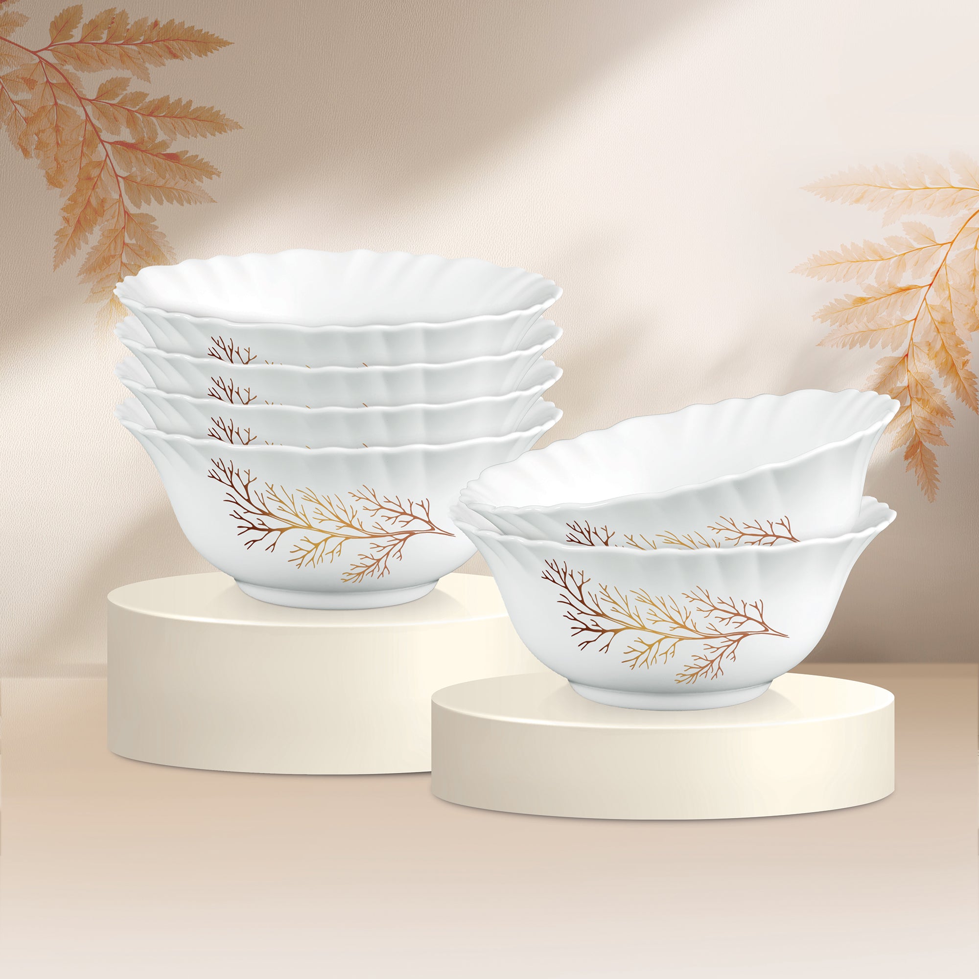 Aurelia Collection 6 Pcs Bowl Set - SILVIA (Treo By Milton)
