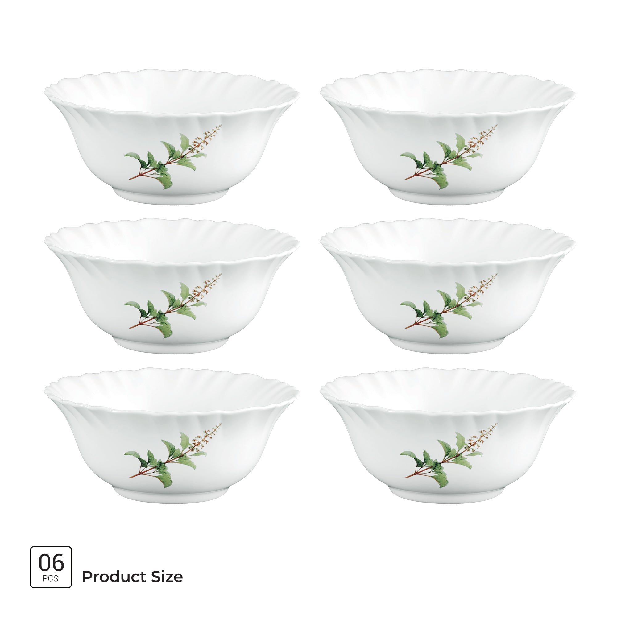 Aurelia Collection 6 Pcs Bowl Set - SAVIRA (Treo By Milton)