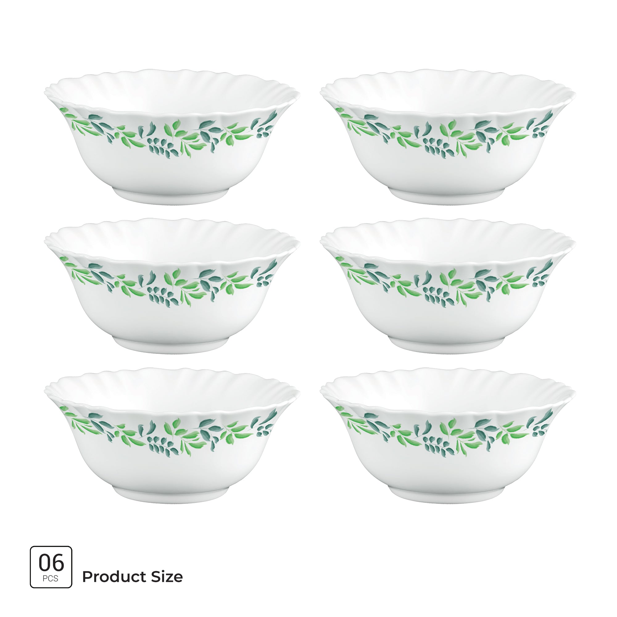 Aurelia Collection 6 Pcs Bowl Set - VERDINIA (Treo By Milton)